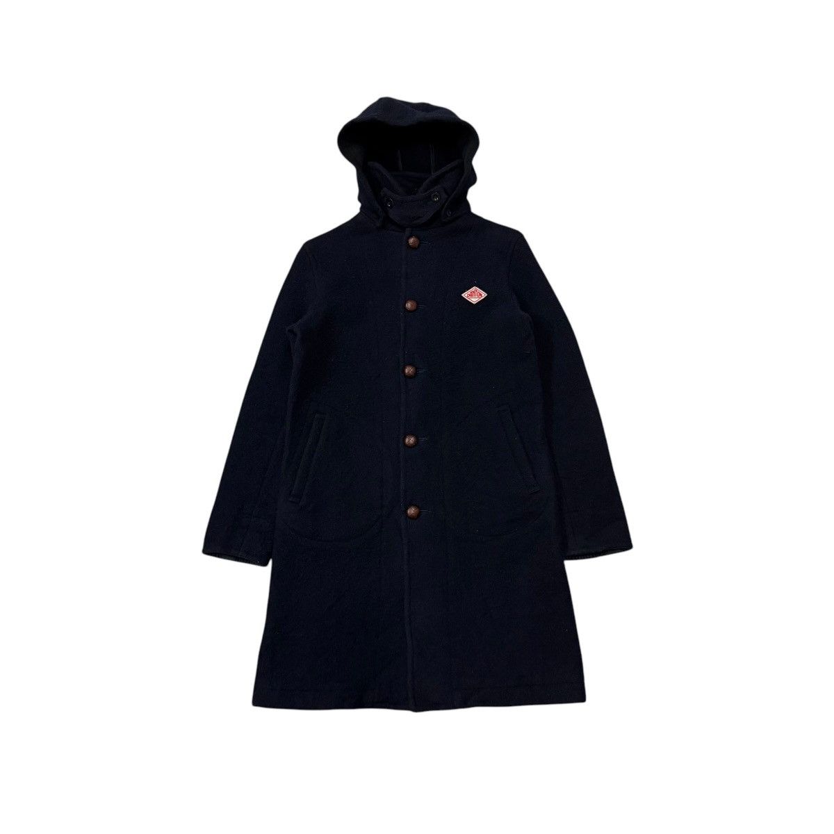 Danton Vintage Danton Vetements De Trevail Wool Hoodie Jacket Size M / US 6-8 / IT 42-44 - 1 Thumbnail