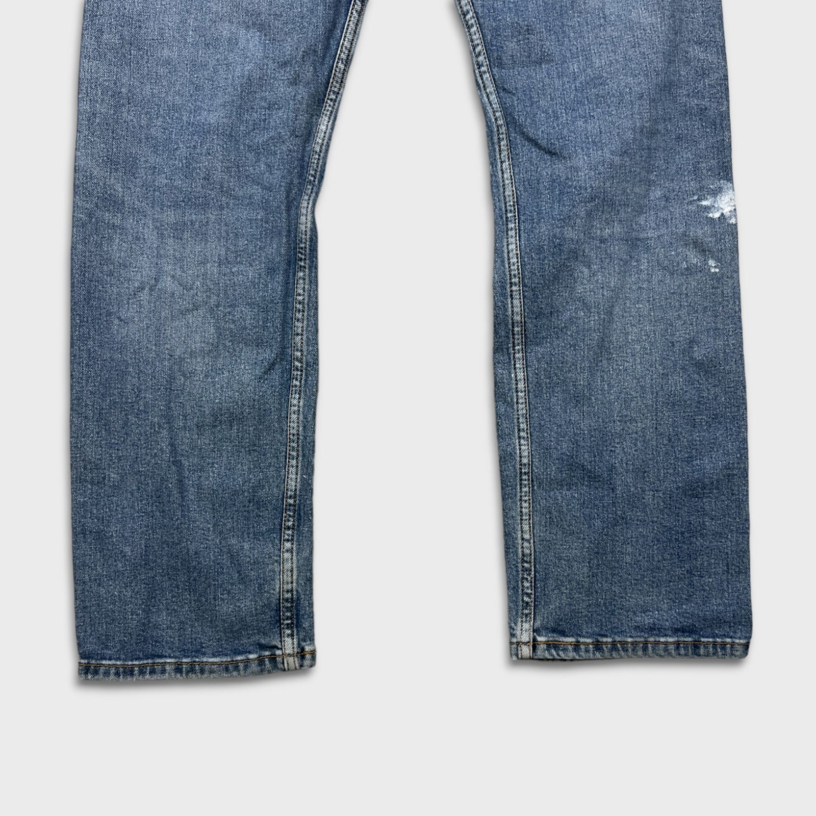 Levi's × Vintage Levi's 505 Jeans 32x30 Regular Fit Distressed Denim Pants Size US 32 / EU 48 - 7 Thumbnail