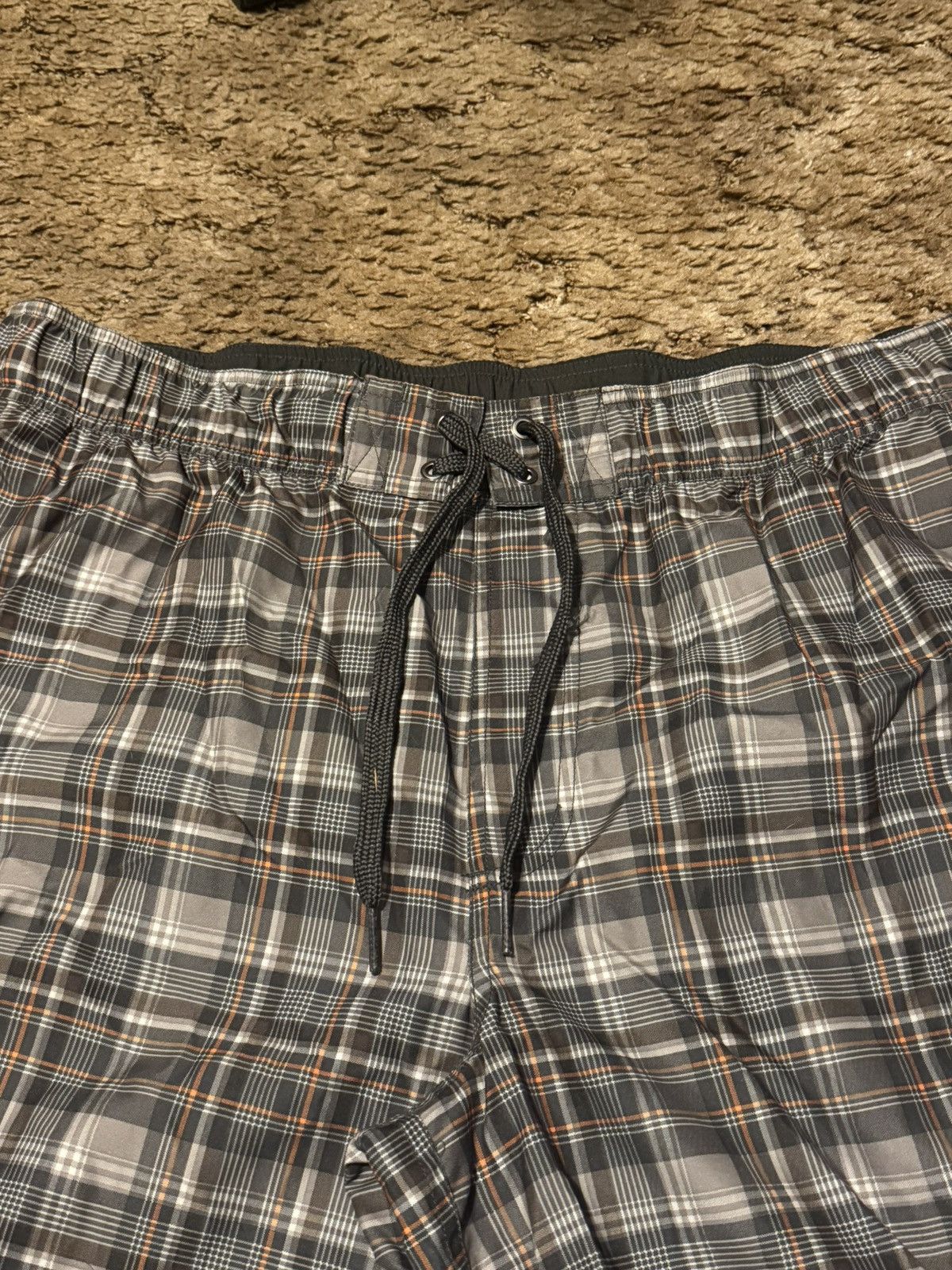 Mossimo Vintage Y2K Mossimo Plaid Cargo Shorts XLarge Size US 40 / EU 56 - 3 Thumbnail