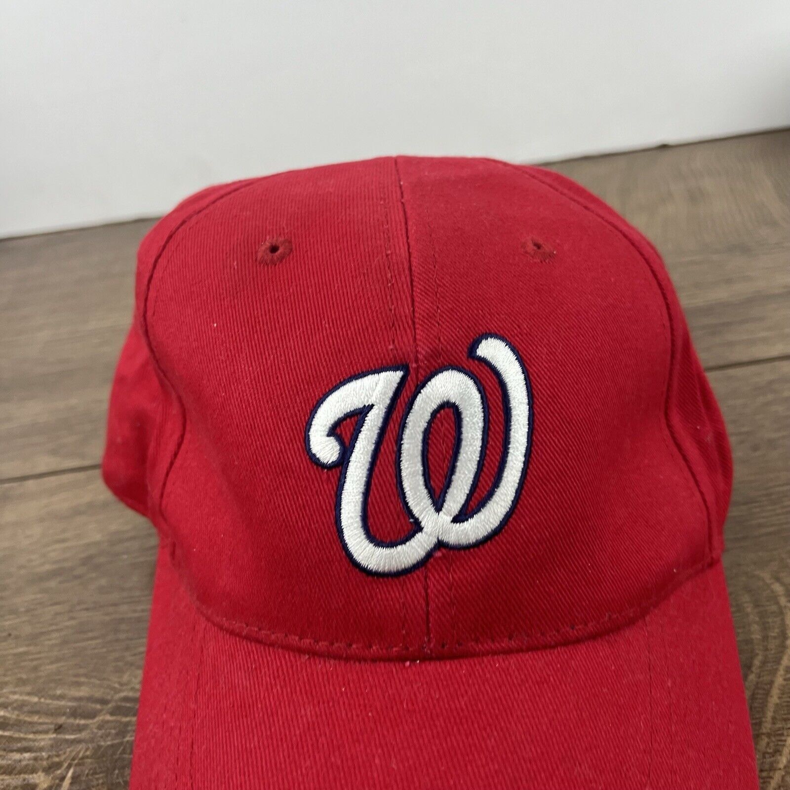 Other Washington Nationals Red Hat MLB Nats Adjustable Hat Red Hat Size ONE SIZE - 6 Thumbnail
