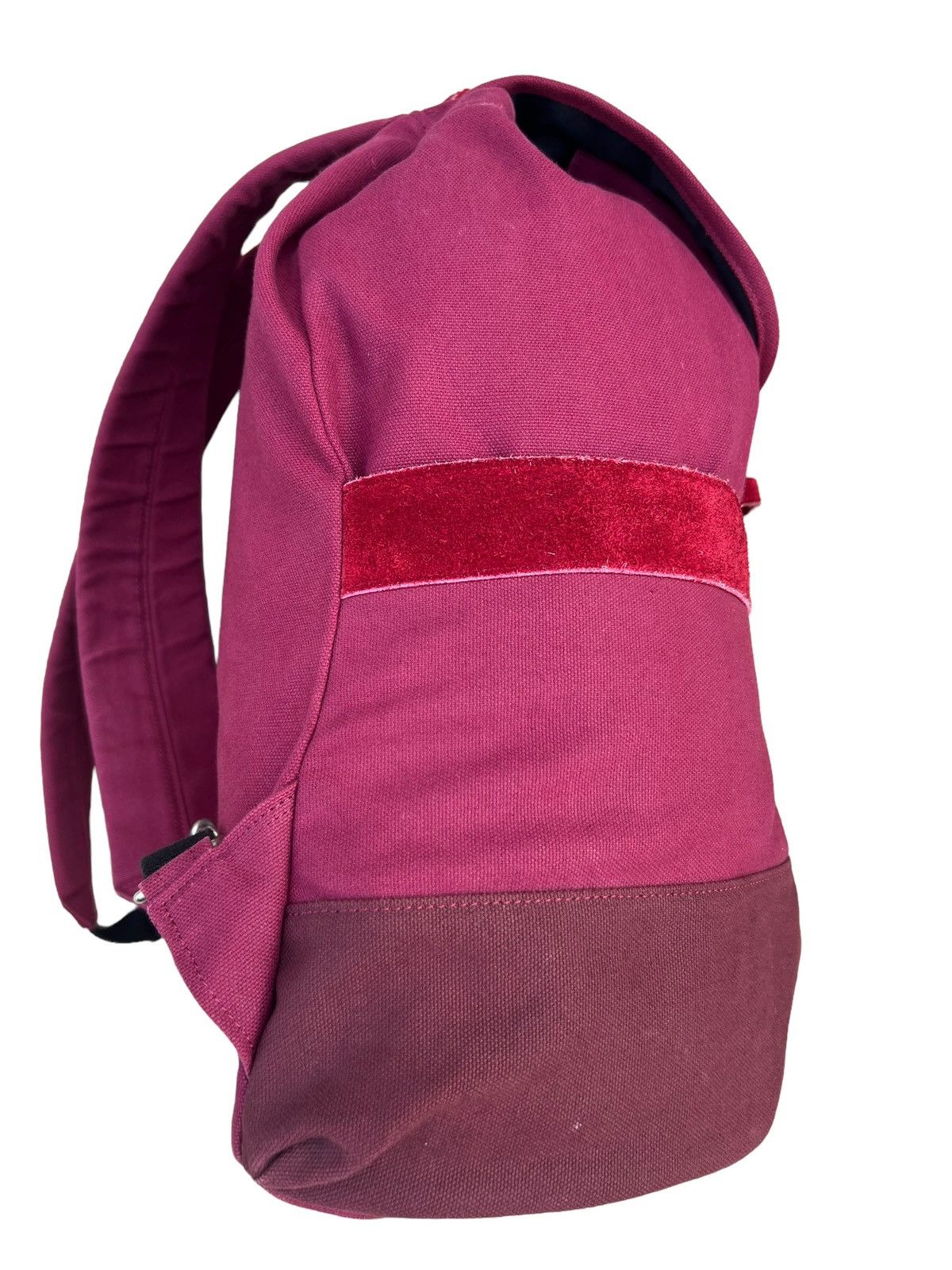 Sifury VTG Sifury Japan Hybrid Cotton Suede Leather Backpack Bag Size ONE SIZE - 13 Thumbnail