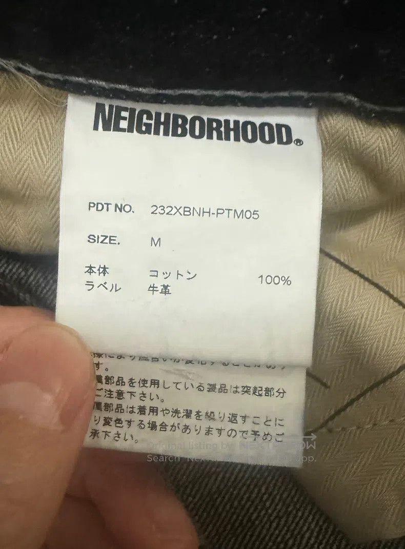 Neighborhood Neighborhood size M Water-washed Black Denim Jeans Size US 27 - 5 Thumbnail