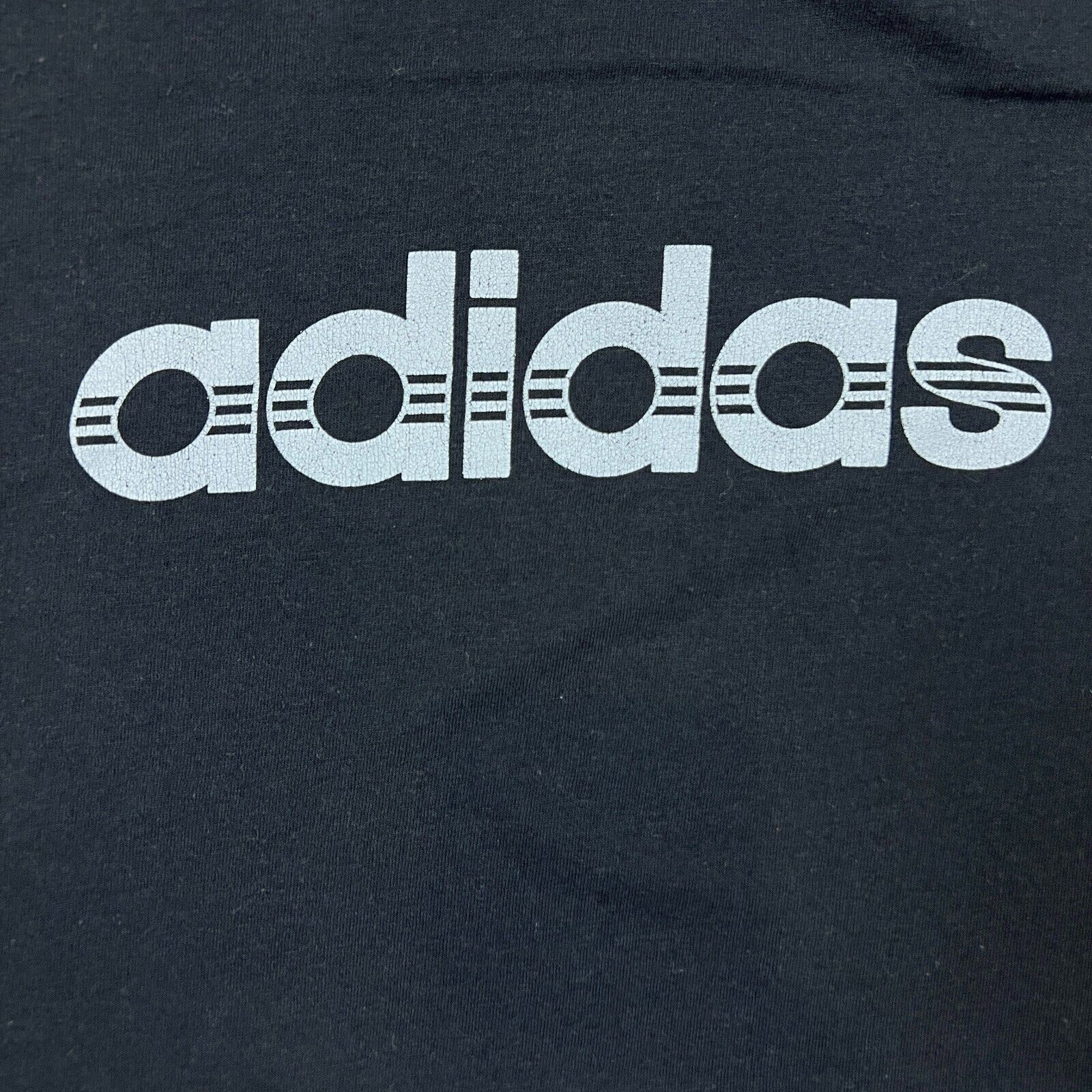 Adidas × Vintage Adidas T Shirt Large Essentials Spell Out Short Sleeve Tee Size US L / EU 52-54 / 3 - 2 Thumbnail