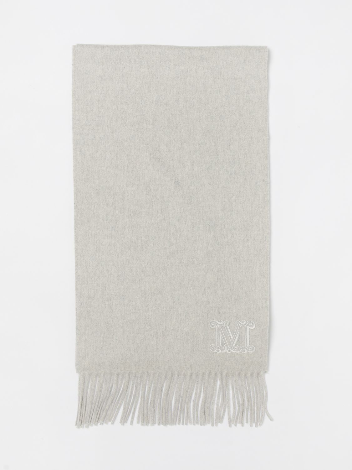 Max Mara Max Mara Scarf Woman Grey Size ONE SIZE - 1 Thumbnail