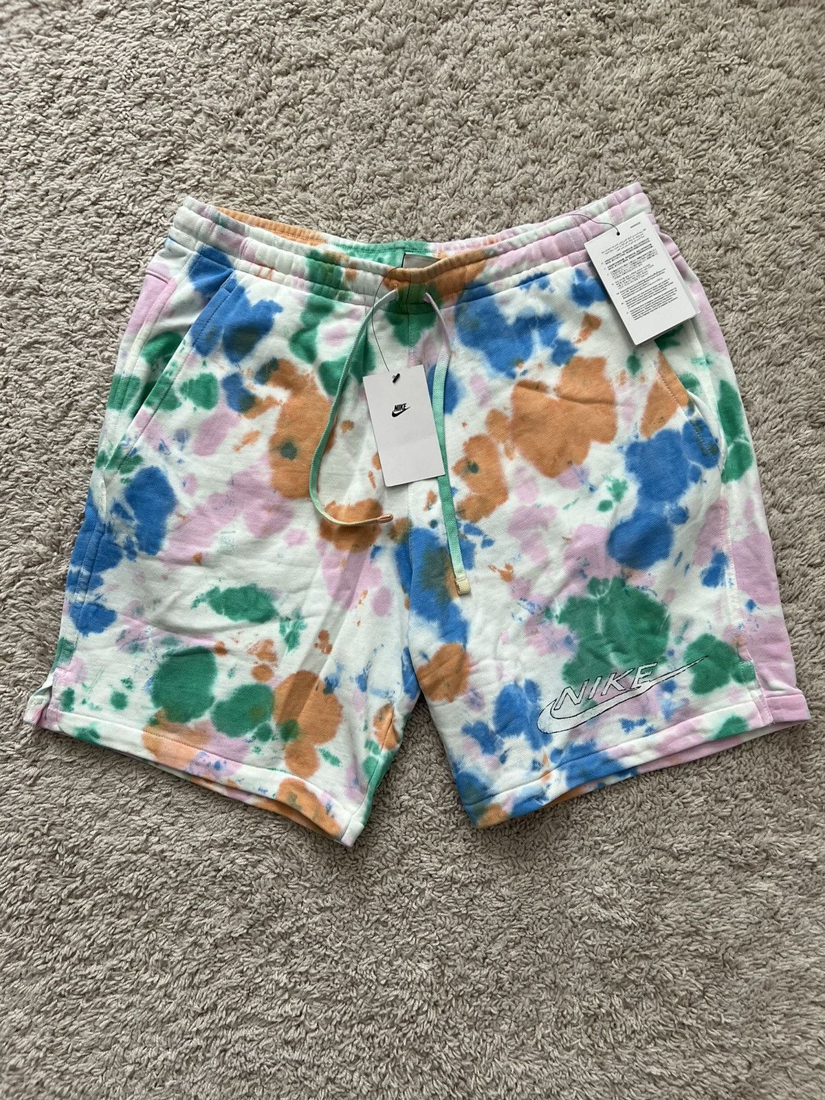 Nike Nike Men's Sportswear Club+ French Terry Bold-Dye Shorts Size US 30 / EU 46 - 7 Thumbnail