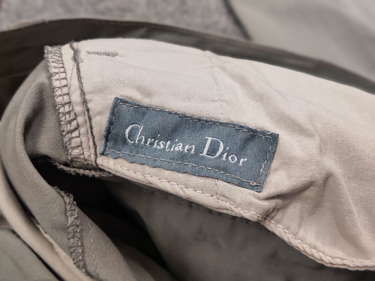 Christian Dior Monsieur Rare Vintage 80's Christian Dior Distressed cargo Pants Size US 34 / EU 50 - 25 Thumbnail