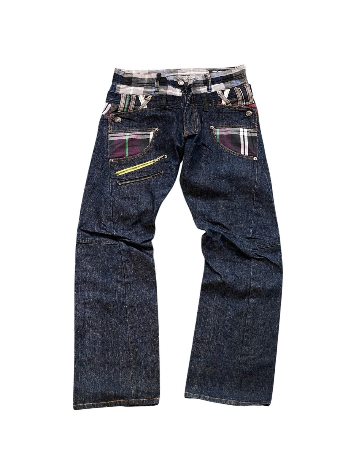 Japanese Brand DOUBLEWAIST METHOD x UP START JAPAN DENIM Size US 29 - 2 Thumbnail
