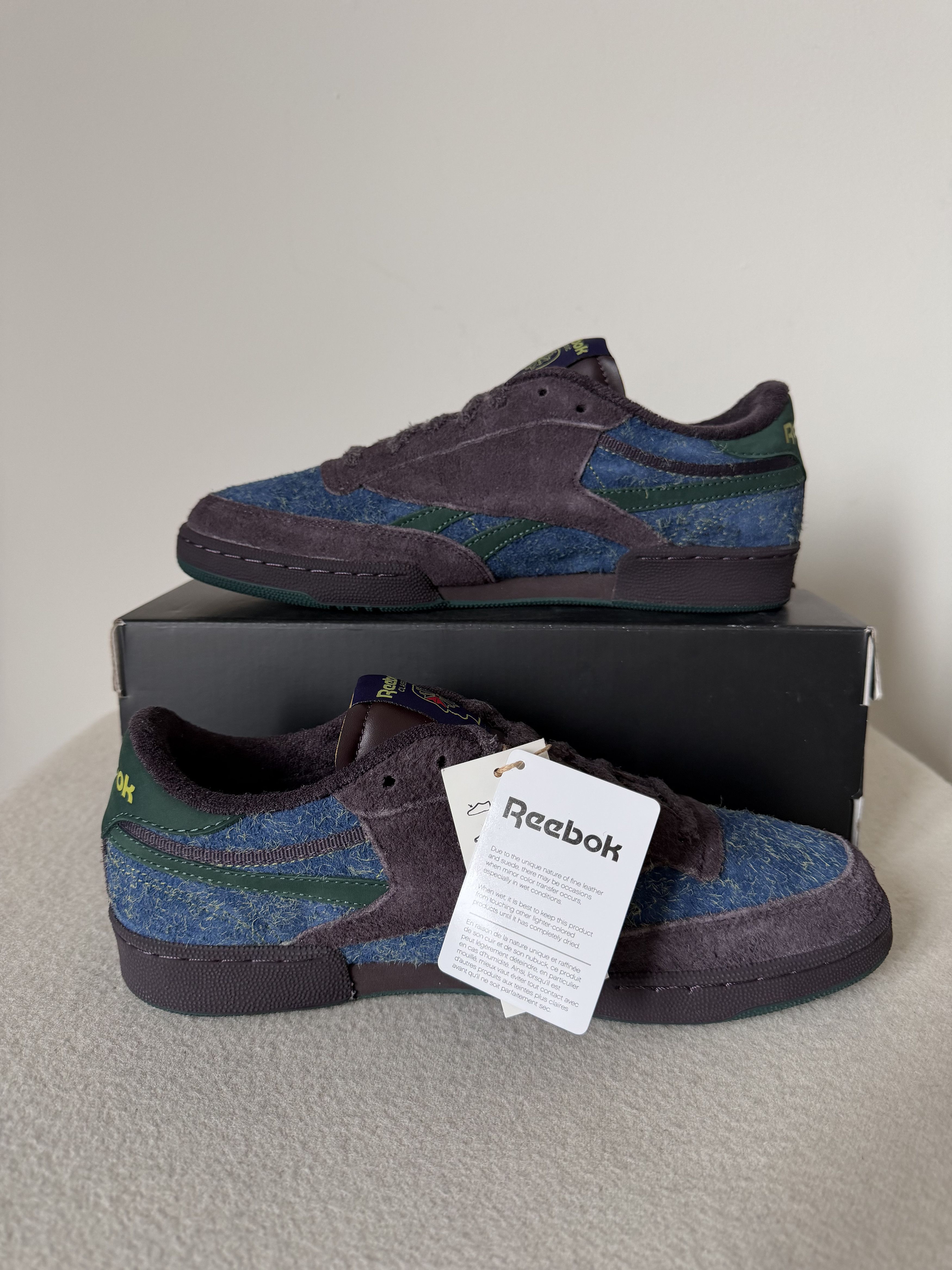 Brain Dead × Reebok Brain Dead Reebok Club C Revenge in Brown Size US 10 / EU 43 - 3 Thumbnail