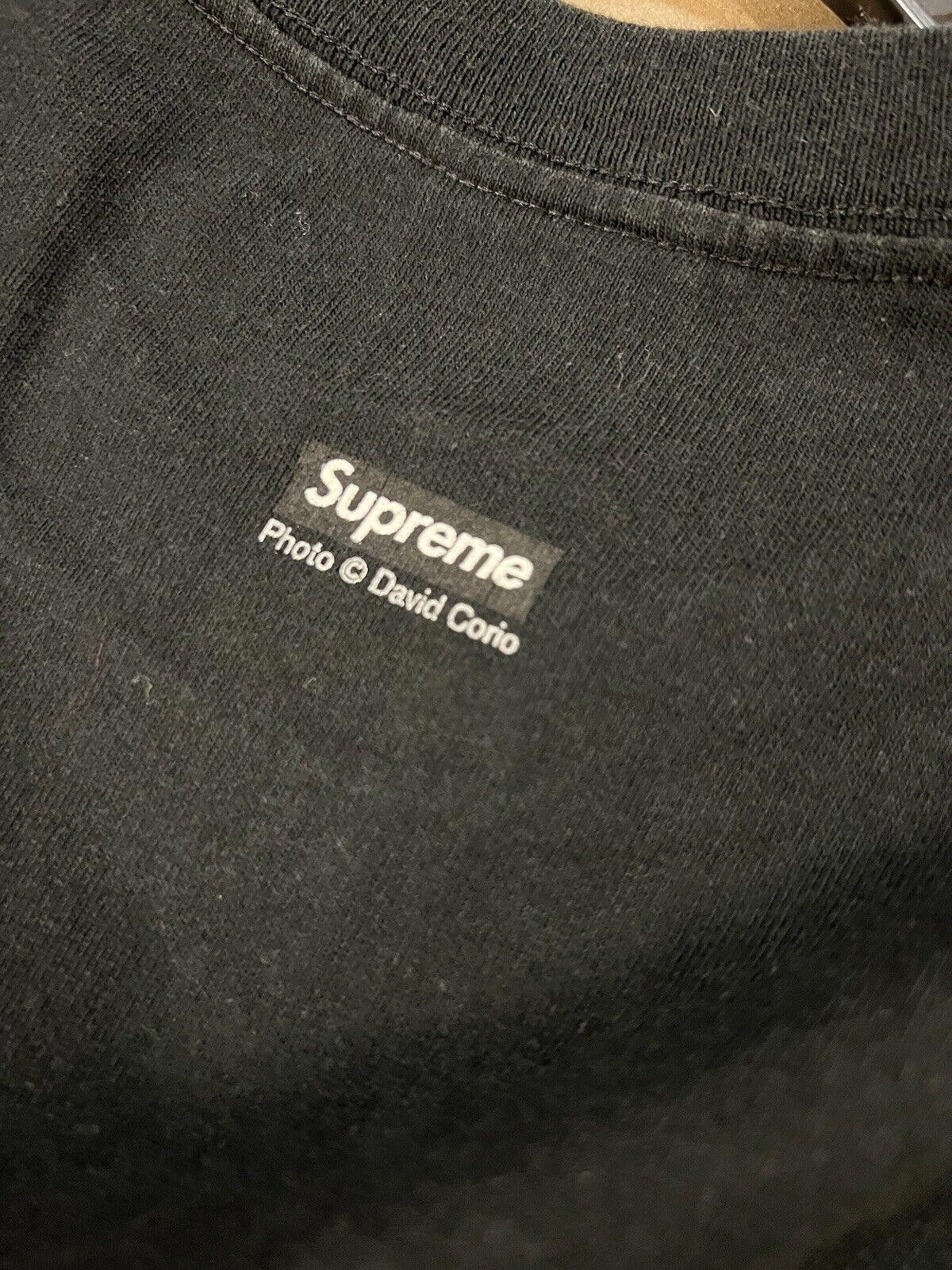 Supreme SS05 Supreme David Corio RZA Portrait Tee Black M 2005 Size US M / EU 48-50 / 2 - 3 Thumbnail