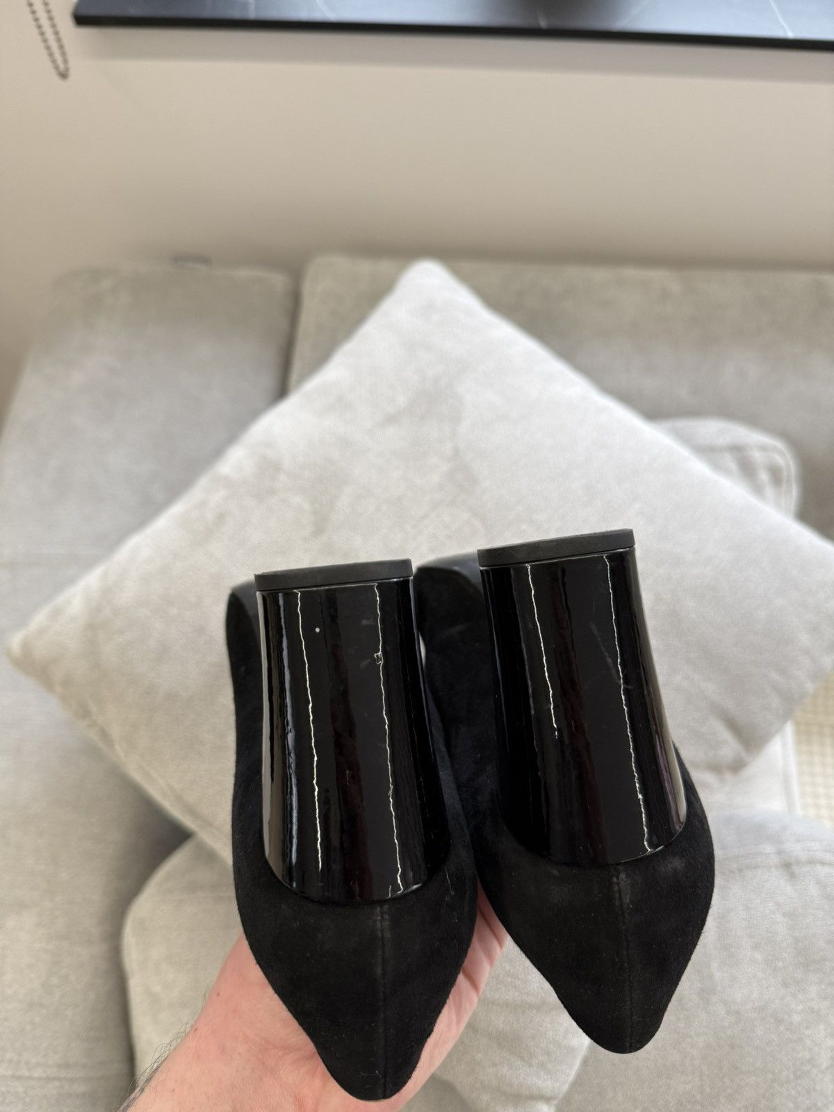 Louis Vuitton Louis Vuitton Pump Suede Uniform Shoes Size 40 Size US 10 / IT 40 - 8 Thumbnail