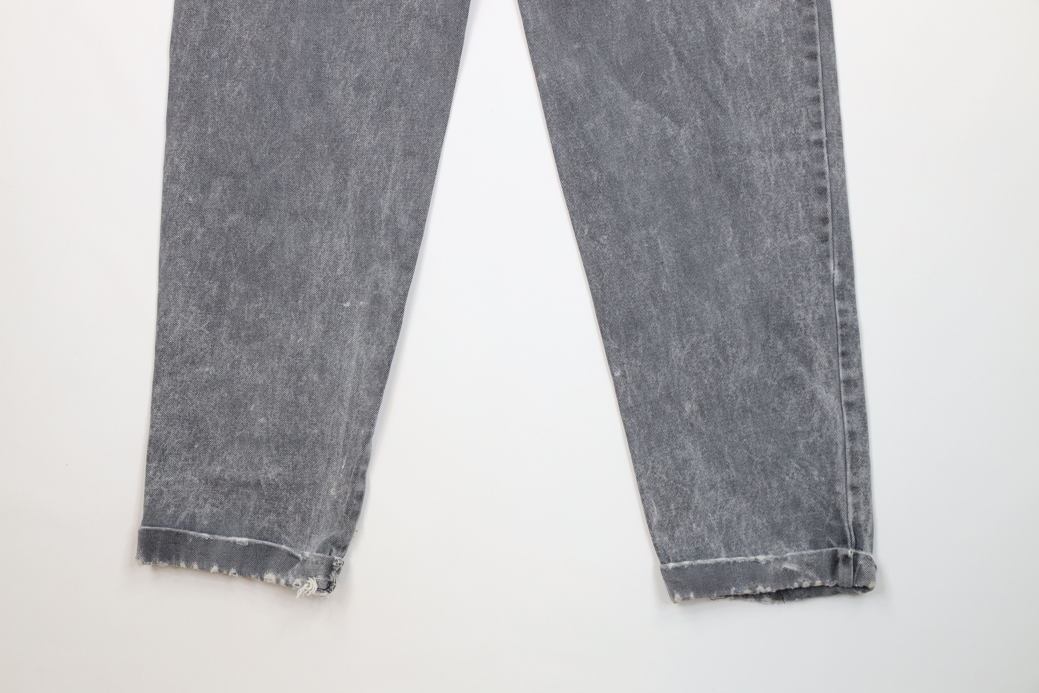 Vintage Vintage 80s 90s Streetwear Pleated High Waist Denim Jeans Size 28" / US 6 / IT 42 - 13 Thumbnail