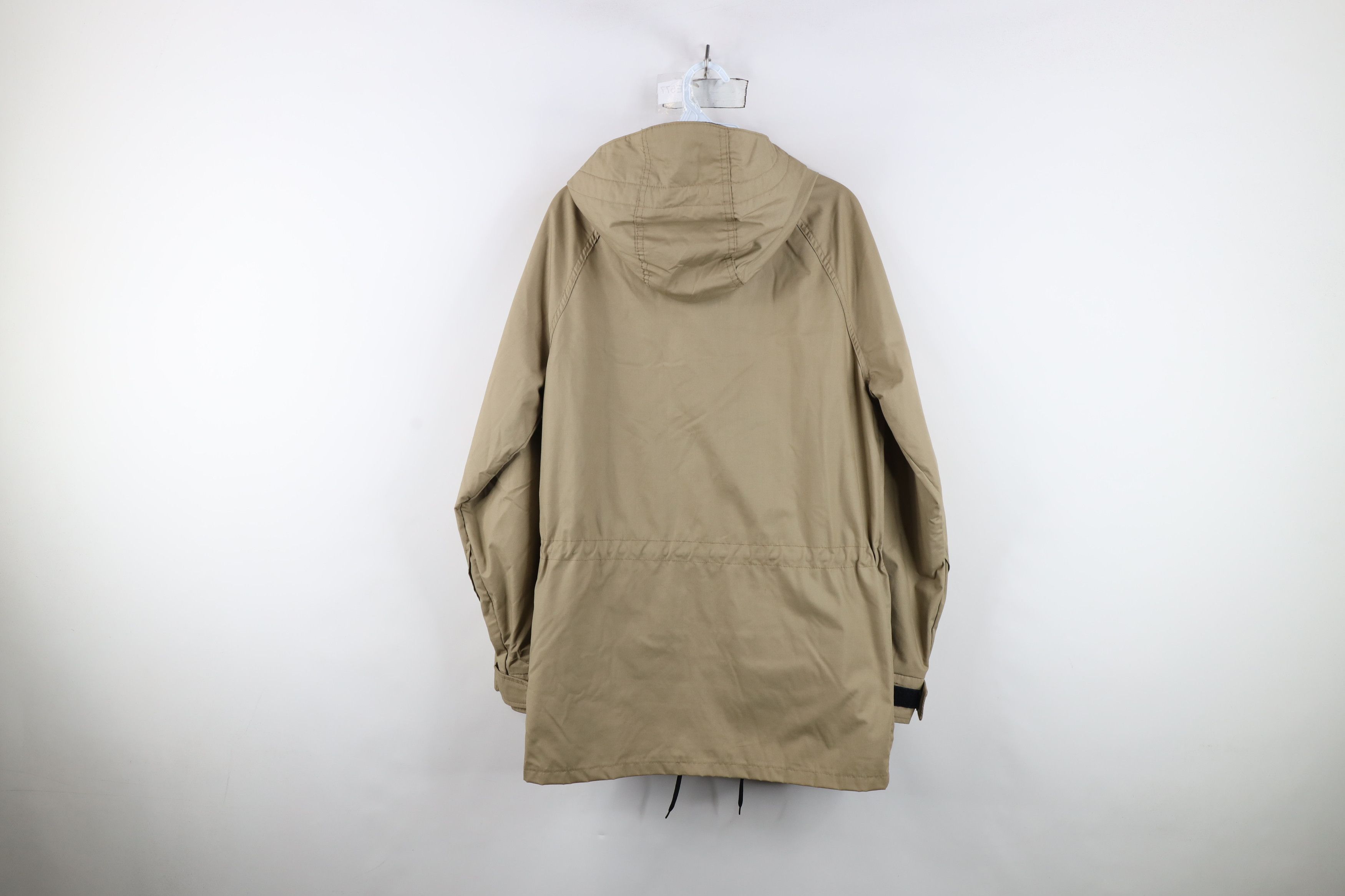 Eddie Bauer Vintage 80s 90s Eddie Bauer Hooded Parka Jacket Beige USA Size US XS / EU 42 / 0 - 15 Thumbnail