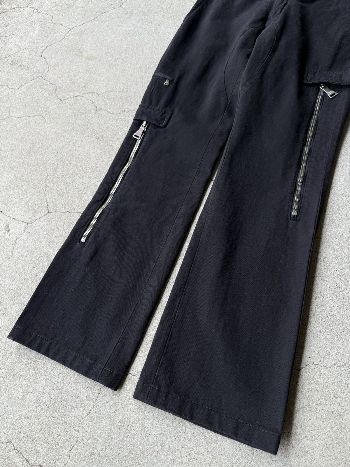Neil Barrett Neil Barrett Archive Black Gimmick Cargo Pants Size US 30 / EU 46 - 3 Thumbnail