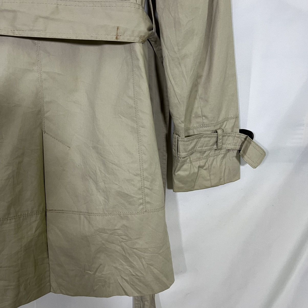 Vintage VINTAGE ZARA TRENCH COAT Size XS / US 0-2 / IT 36-38 - 12 Thumbnail