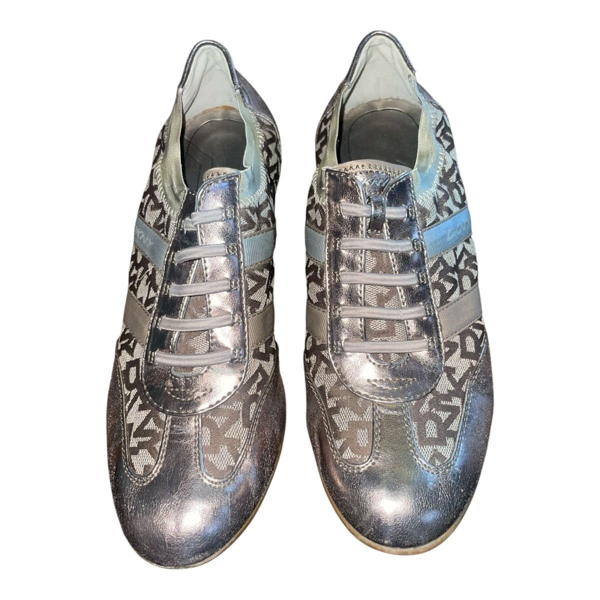 DKNY Vintage DKNY women’s brown wedge athletic shoes sneakers 7.5 Size US 7.5 / IT 37.5 - 7 Thumbnail