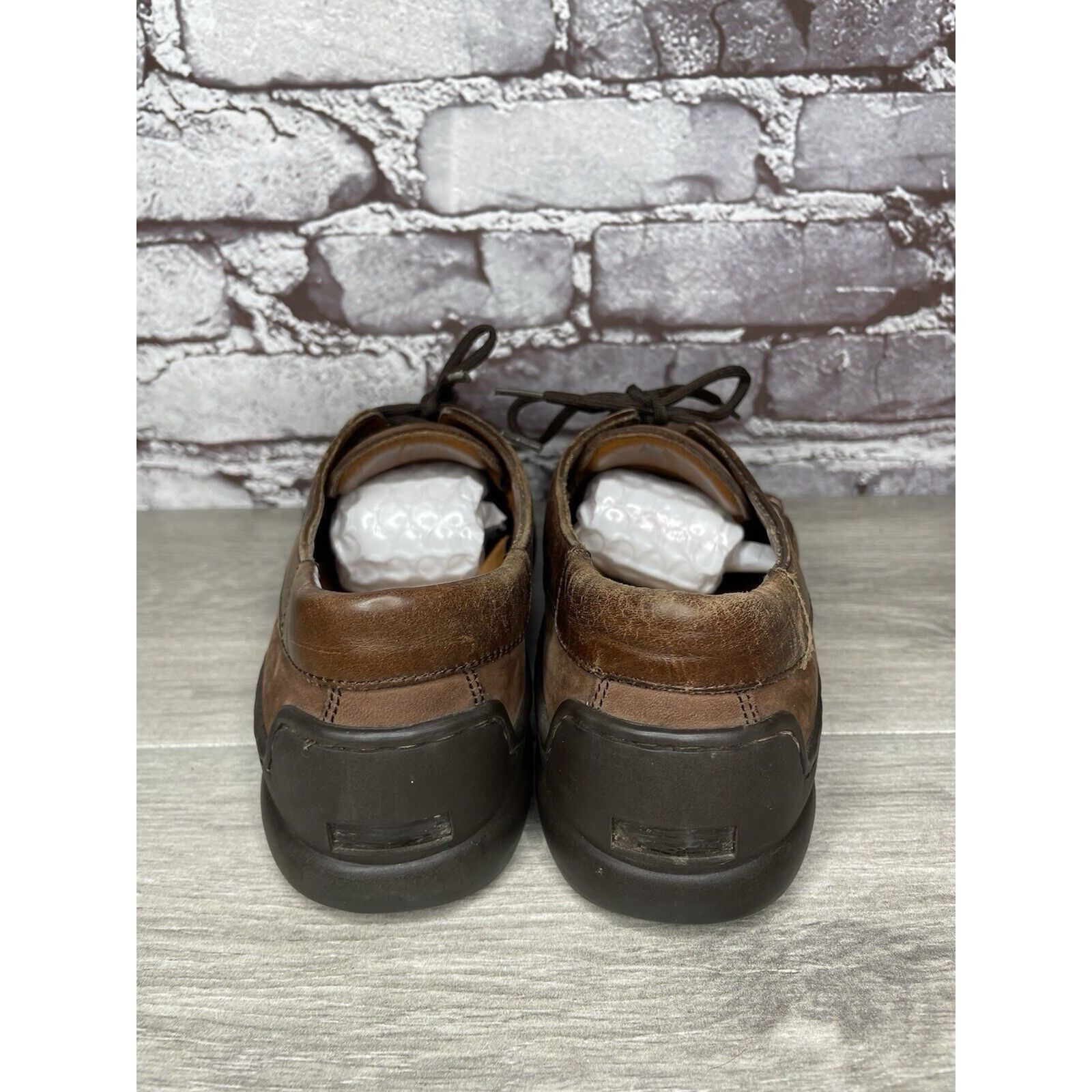 Bally VTG Bally Grimsela Brown Leather Moc Toe Casual Shoes Women’ Size US 7 / IT 37 - 6 Thumbnail