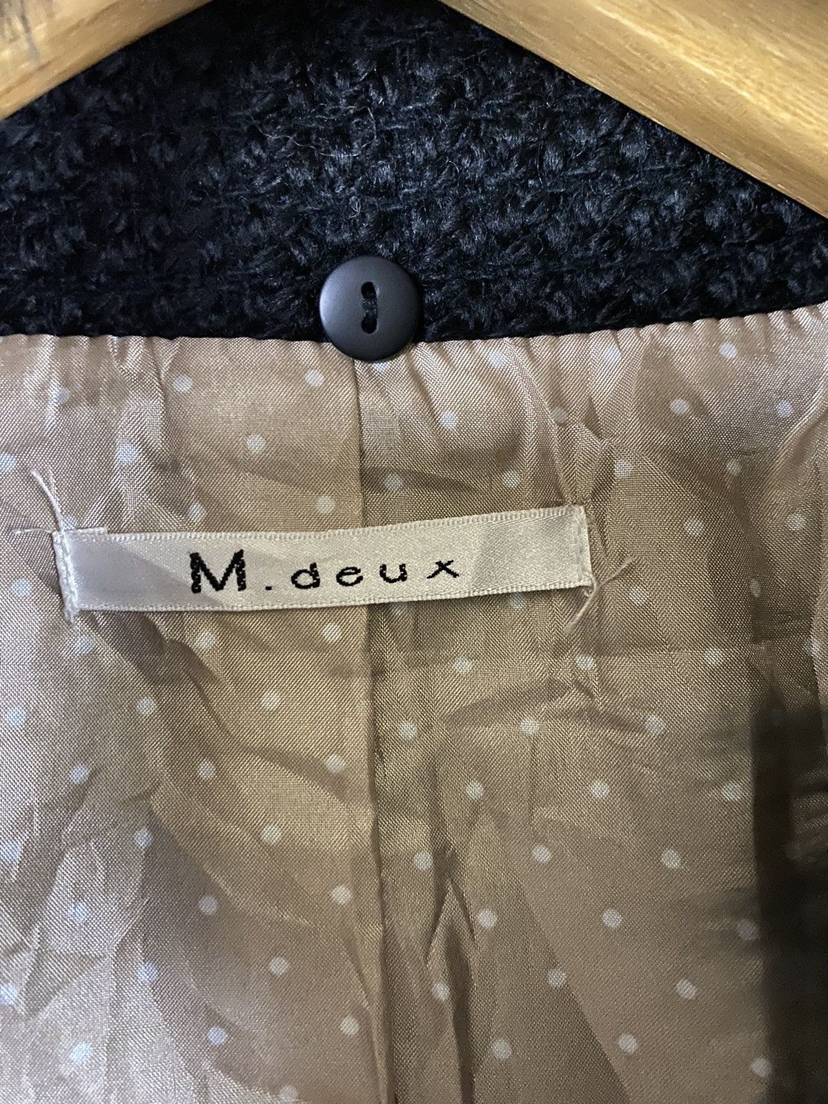 If Six Was Nine Vintage M.Deux Fur Wool Jacket Size M / US 6-8 / IT 42-44 - 5 Thumbnail