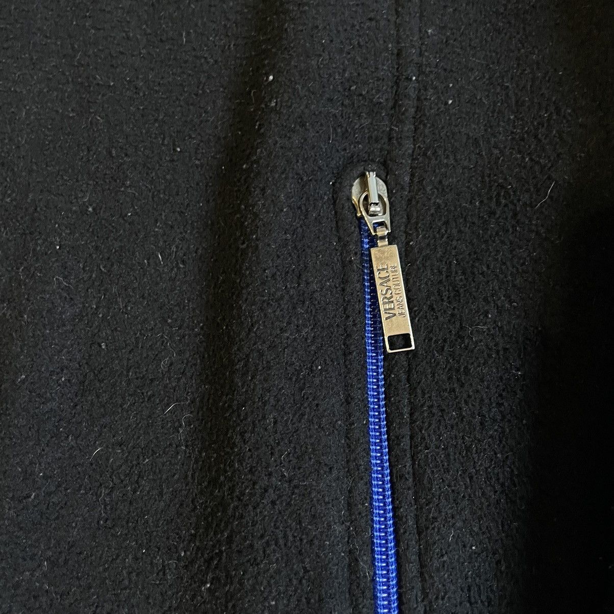 Versace × Versus Versace × Vintage Versace Fleeced Zip Jacket 90s Size US S / EU 44-46 / 1 - 7 Thumbnail