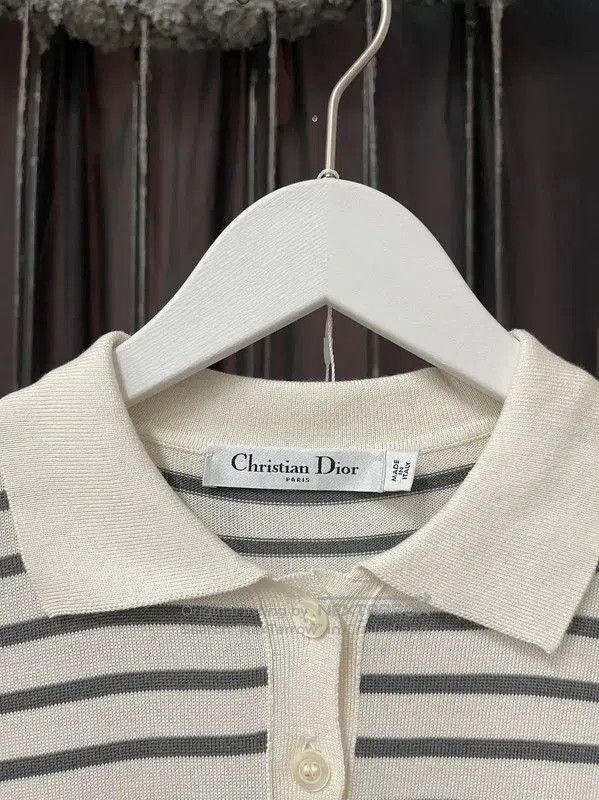 Dior Dior J'adior Striped Cotton T. Size XXS / US 00 / IT 34 - 6 Thumbnail