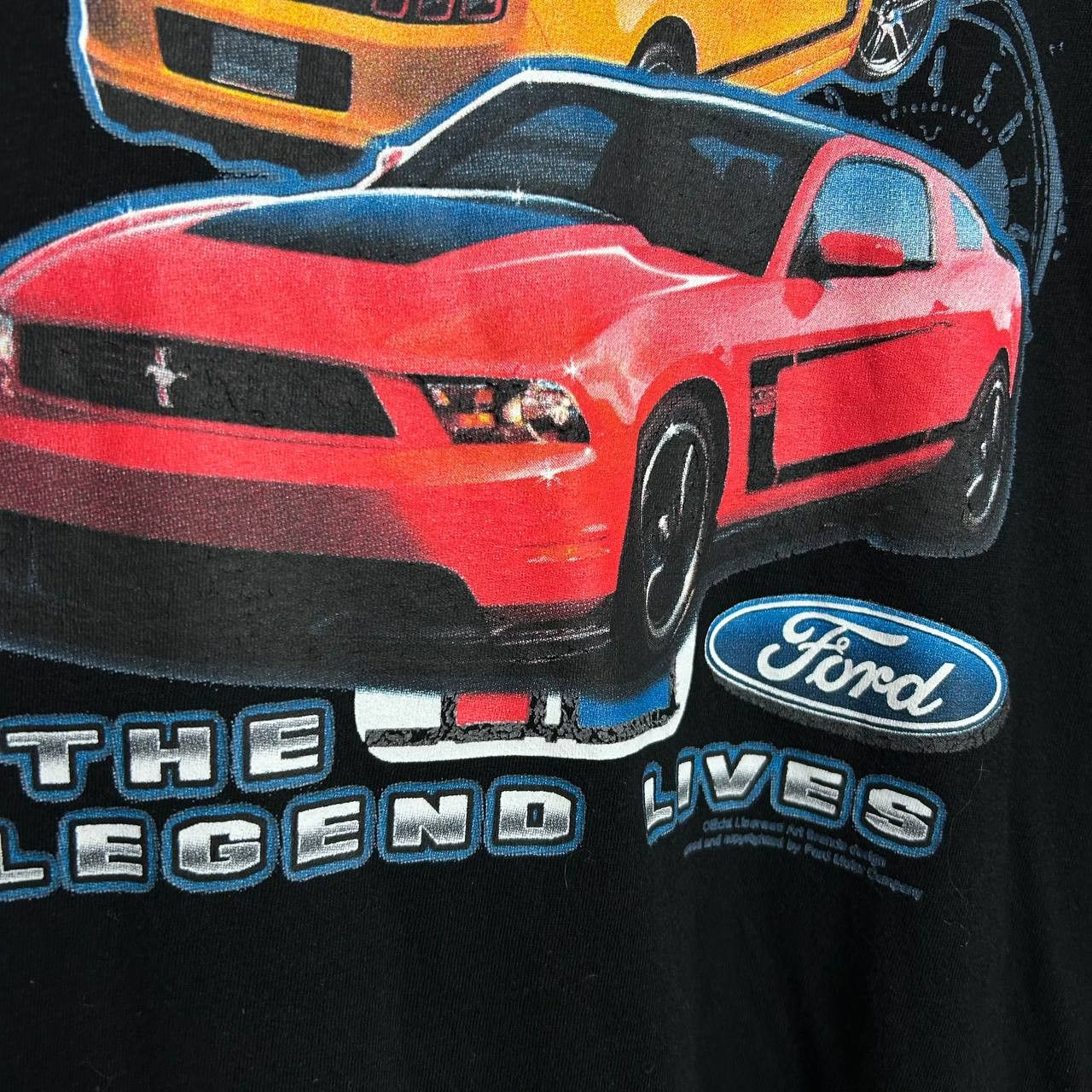 Mustang Vintage Mustang Ford Big logo Racing 2000s tee size M Size US M / EU 48-50 / 2 - 4 Thumbnail