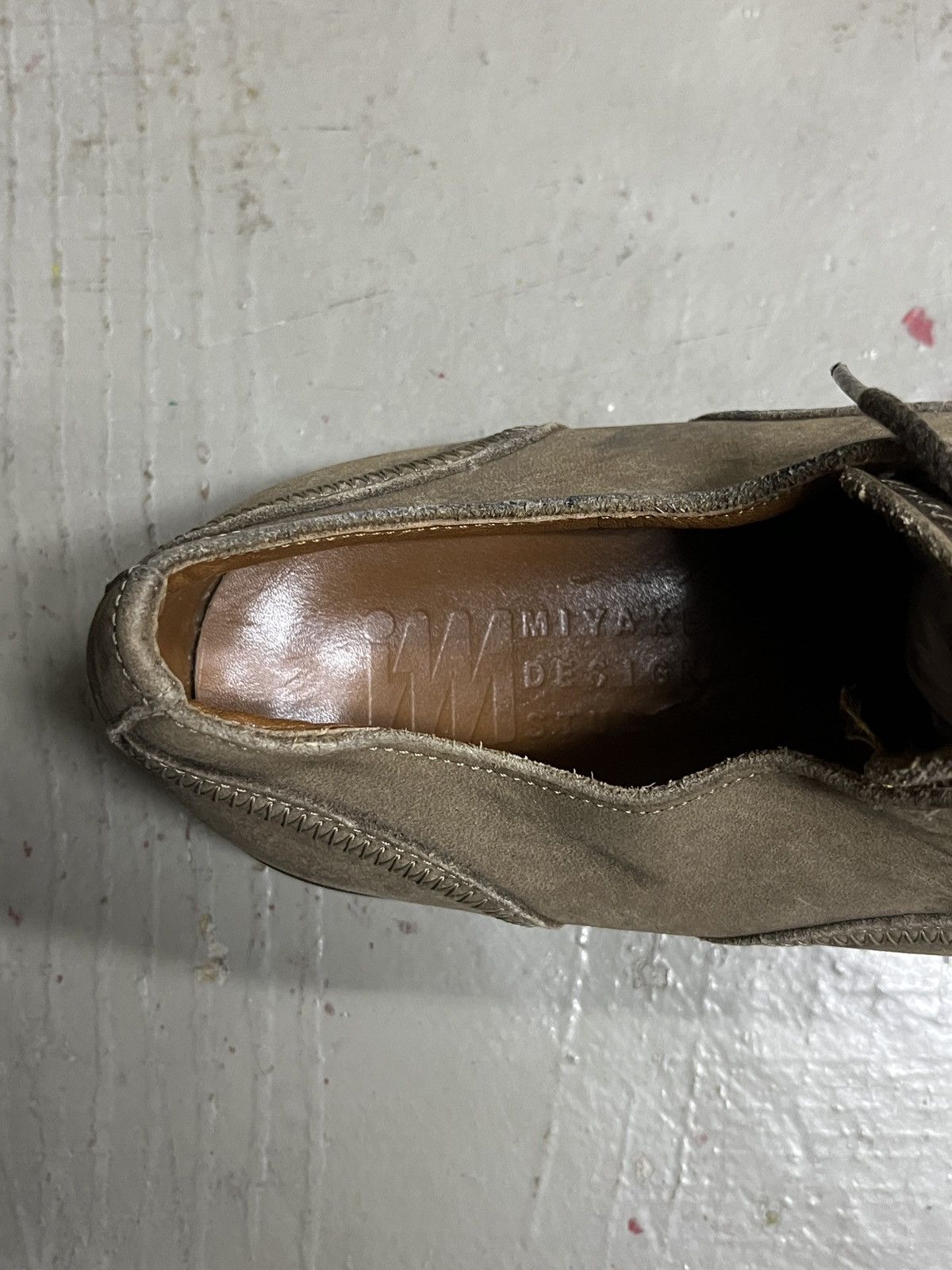Issey Miyake Vintage Issey Miyake Leather Suede Oxford Derby Shoes Size US 7.5 / EU 40-41 - 9 Thumbnail