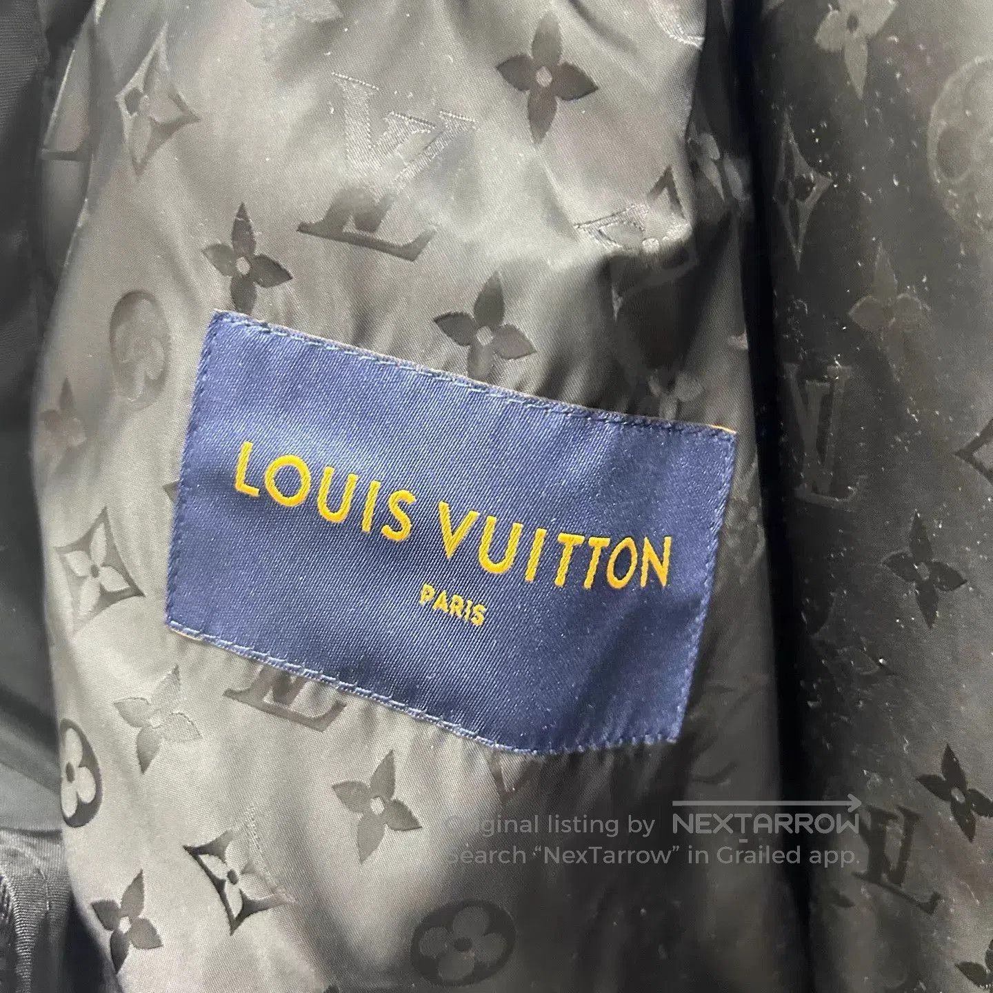 Louis Vuitton Black Zip-Front Utility Jacket with Multiple Pockets. Size US M / EU 48-50 / 2 - 4 Thumbnail