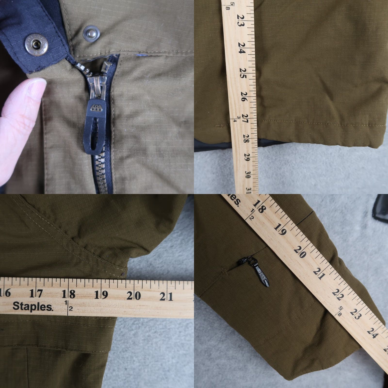 686 Womens 686 Parklan Infidry 15,000mm Parka Jacket S Olive Green Insulated Zip Long Sleeve Waterproof Winter 686 Parka Womens Jacket Size S Size S / US 4 / IT 40 - 8 Thumbnail