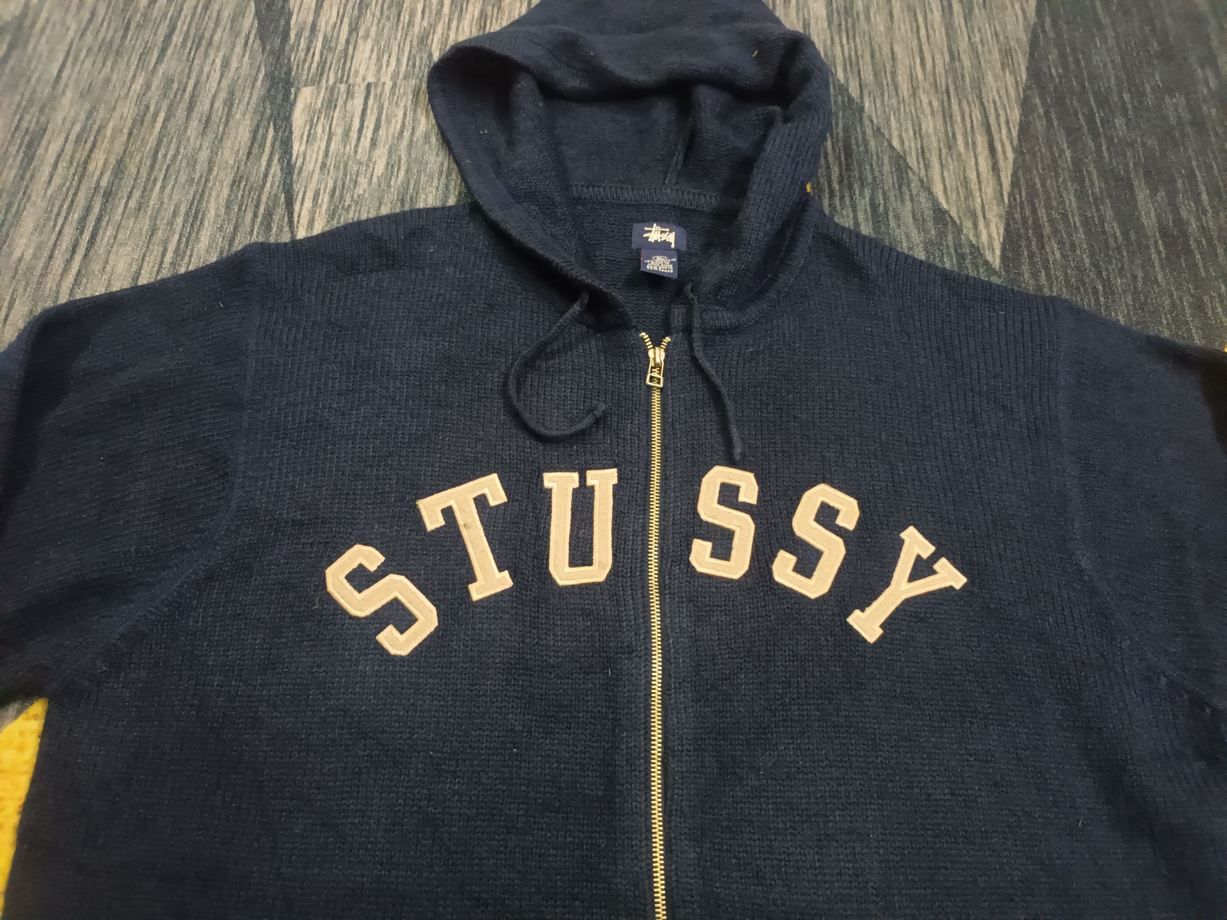 Stussy 🔥 STUSSY ZIPPER HOODIE SWEATSHIRT 🔥 Size US XL / EU 56 / 4 - 6 Thumbnail