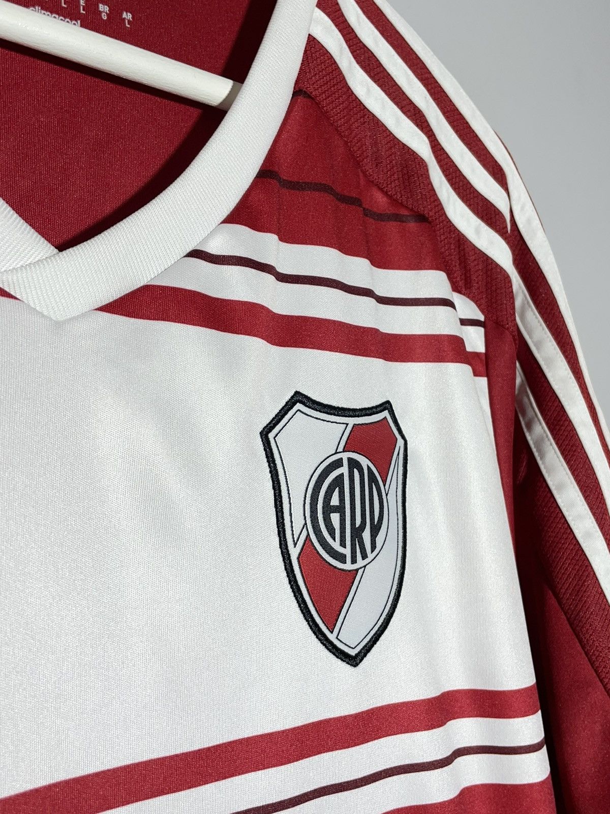 Adidas River Plate Adidas 2016/17 Away Y2k Football Shir Size US L / EU 52-54 / 3 - 4 Thumbnail