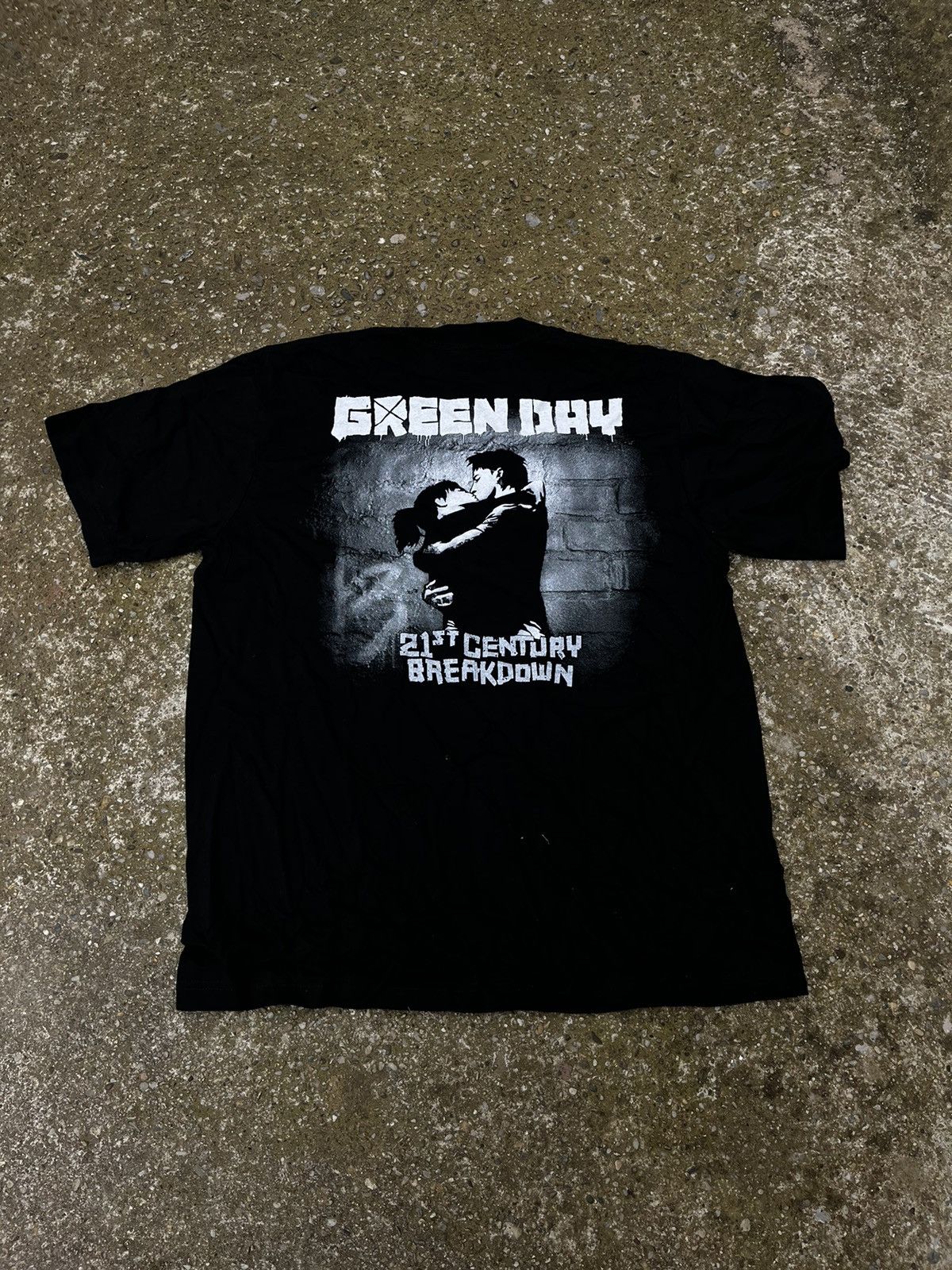 Band Tees × Vintage Green day vintage t-shirt Size US XL / EU 56 / 4 - 4 Thumbnail