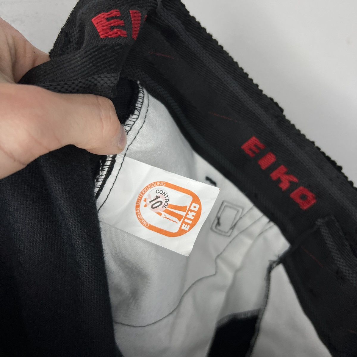 Ecko Unltd. × Vintage Vintage Eiko Bootcut Workwear Wide Leg Trousers Corduroy Y2K Size US 32 / EU 48 - 10 Thumbnail