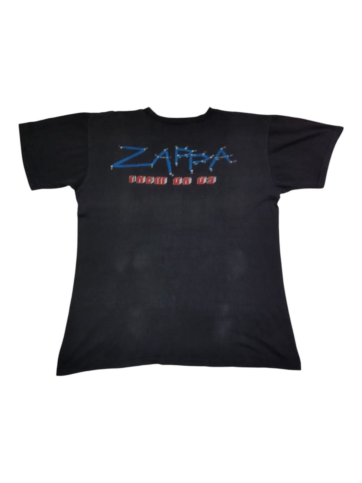 Band Tees × Vintage Vintage 1990s Frank Zappa Tee Size US L / EU 52-54 / 3 - 2 Thumbnail