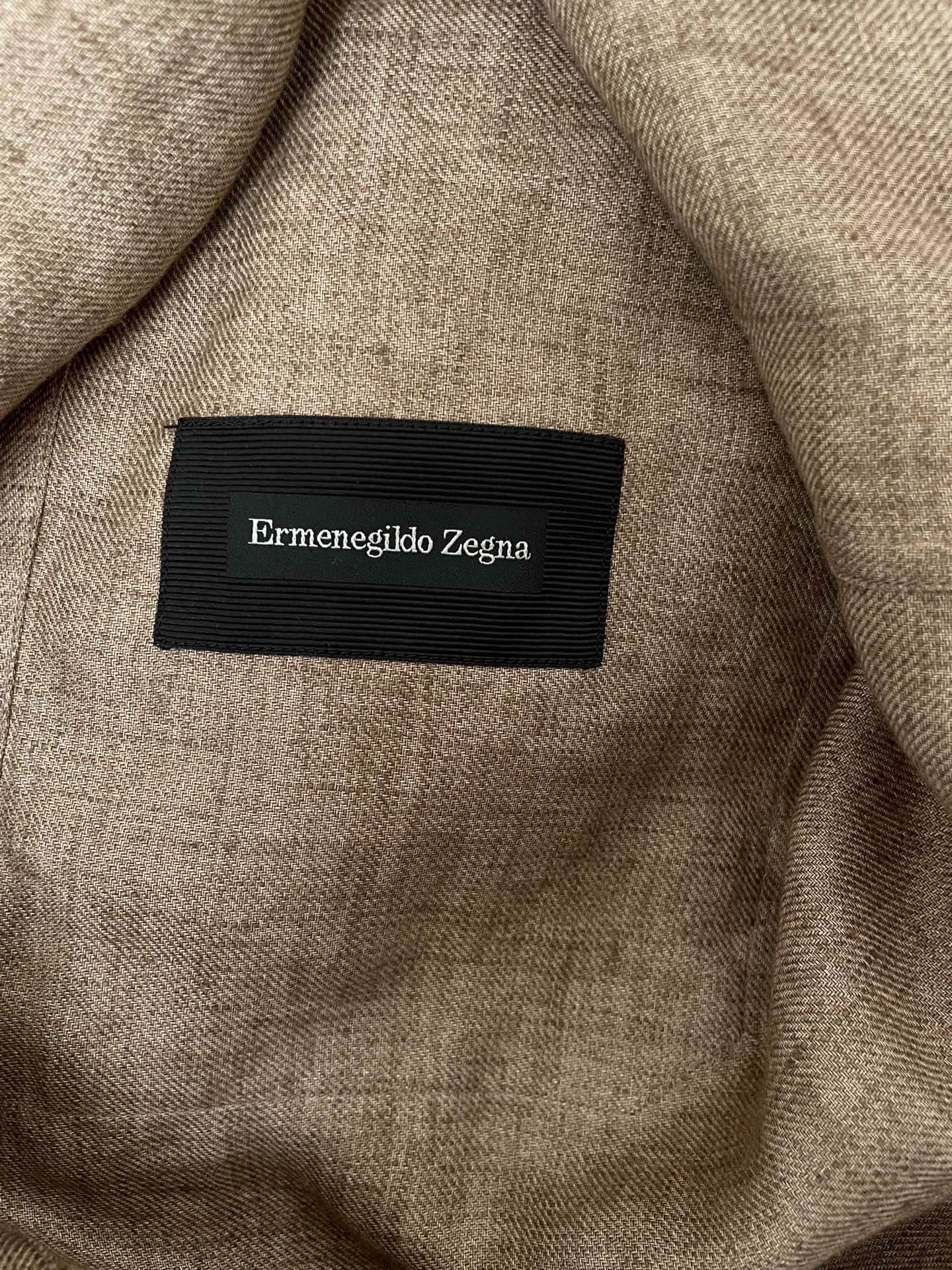 Ermenegildo Zegna Zegna Main Line Linen Shirt New Size L Size US L / EU 52-54 / 3 - 8 Thumbnail