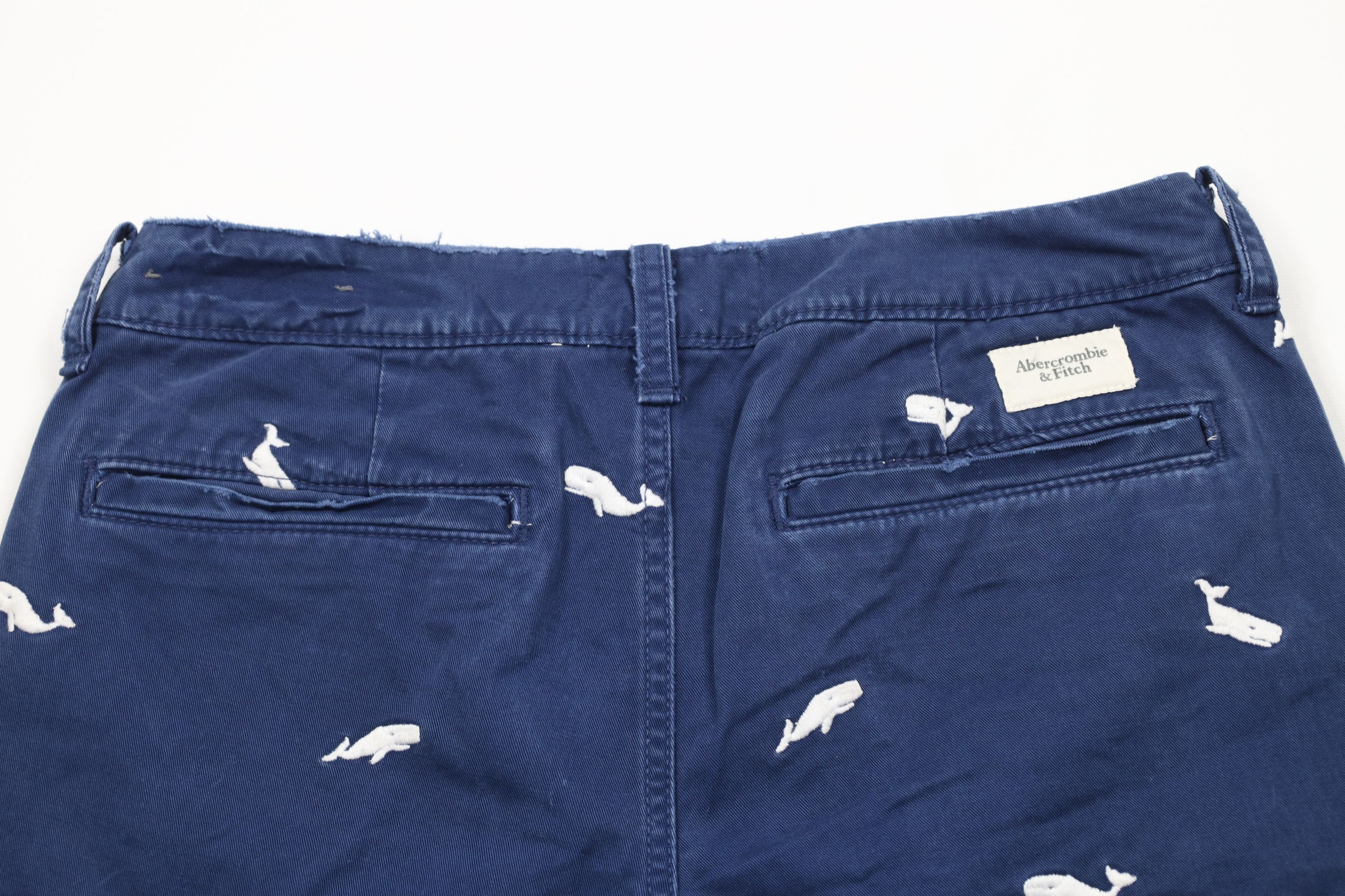 Abercrombie & Fitch × Vintage Vintage Y2K Abercrombie & Fitch Button Fly Above Knee Shorts Size US 31 - 11 Thumbnail
