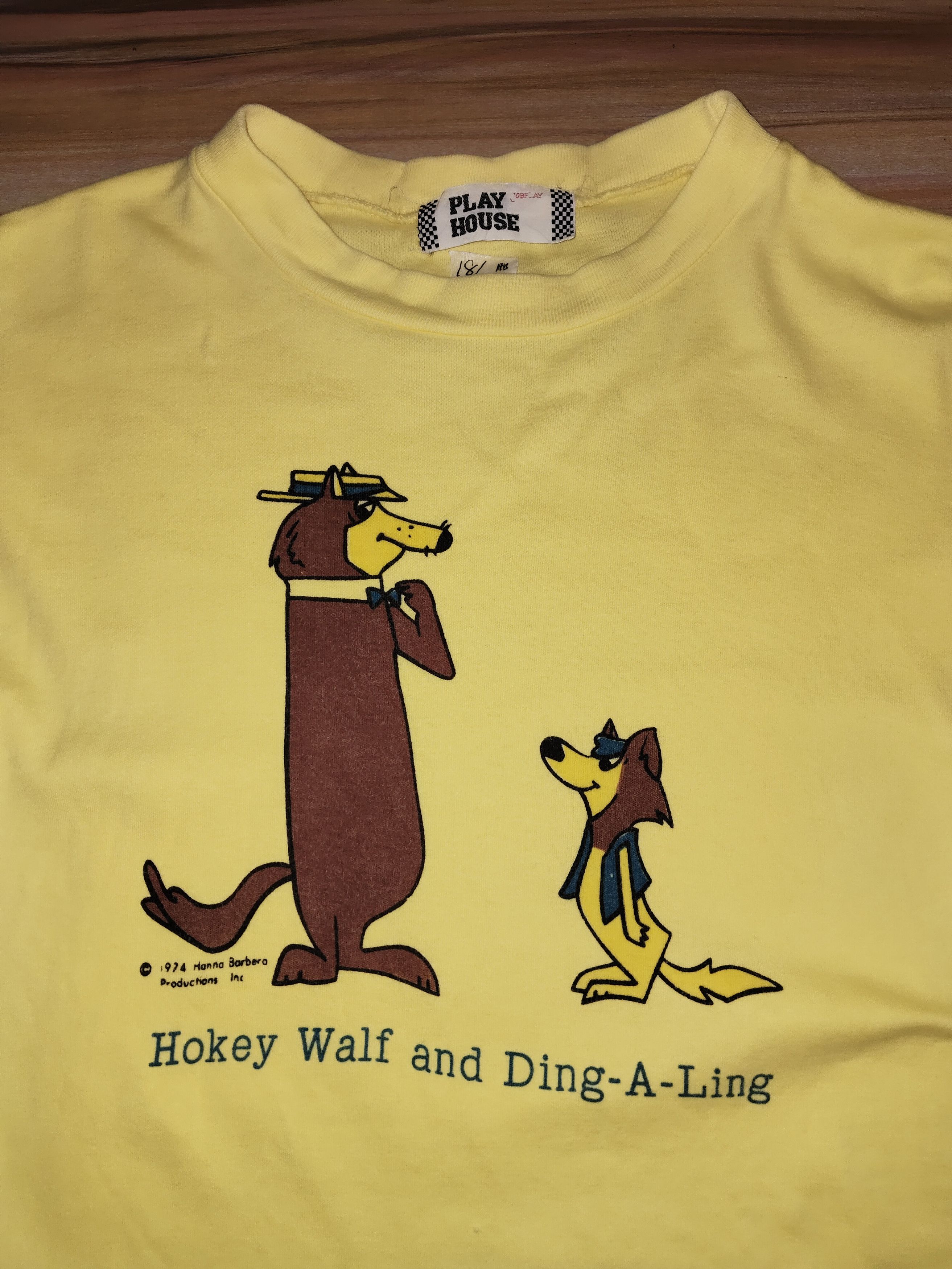 Cartoon Network Vintage 70's HOCKEY WALF & DING-A-LING Cartoon Size US L / EU 52-54 / 3 - 2 Thumbnail