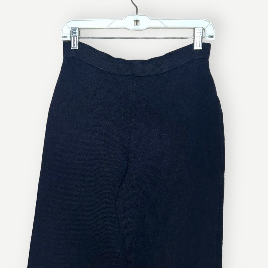 St. John Couture St. John Santana Knit Pants Cropped 4 Wool Blend Navy Blue S Size 27" / US 4 / IT 40 - 6 Thumbnail