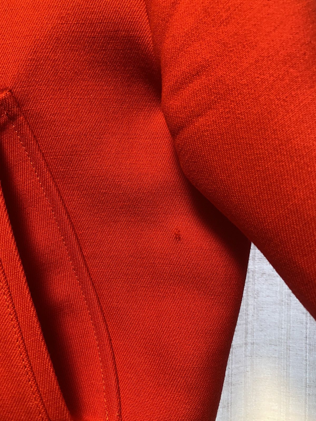 Acne Studios Acne Studios Red Wool Bomber Coat Size US M / EU 48-50 / 2 - 3 Thumbnail