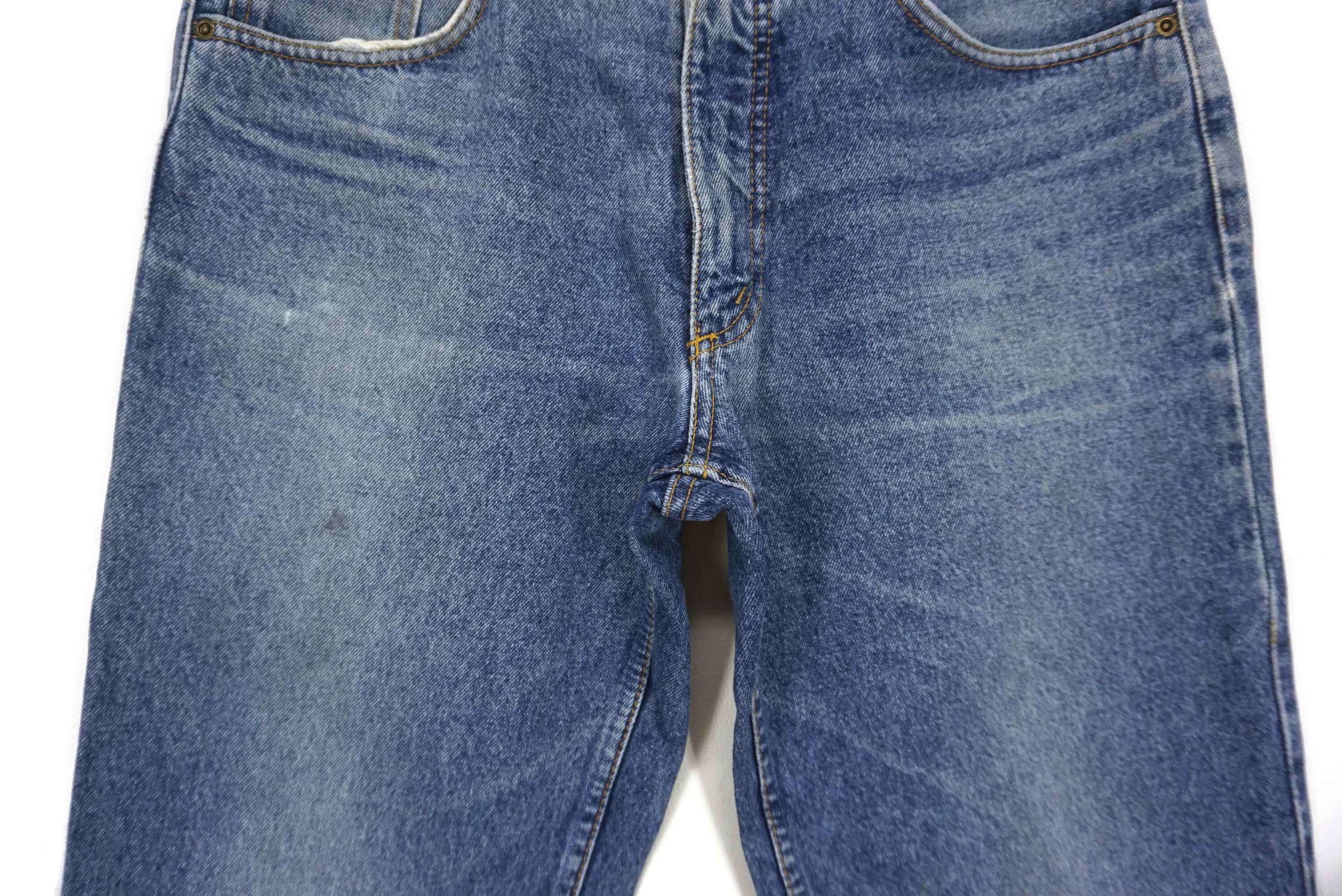 Vintage Carrera Jeans Size W36xL29 Straight Leg Denim Broken Zipper Size US 36 / EU 52 - 8 Thumbnail