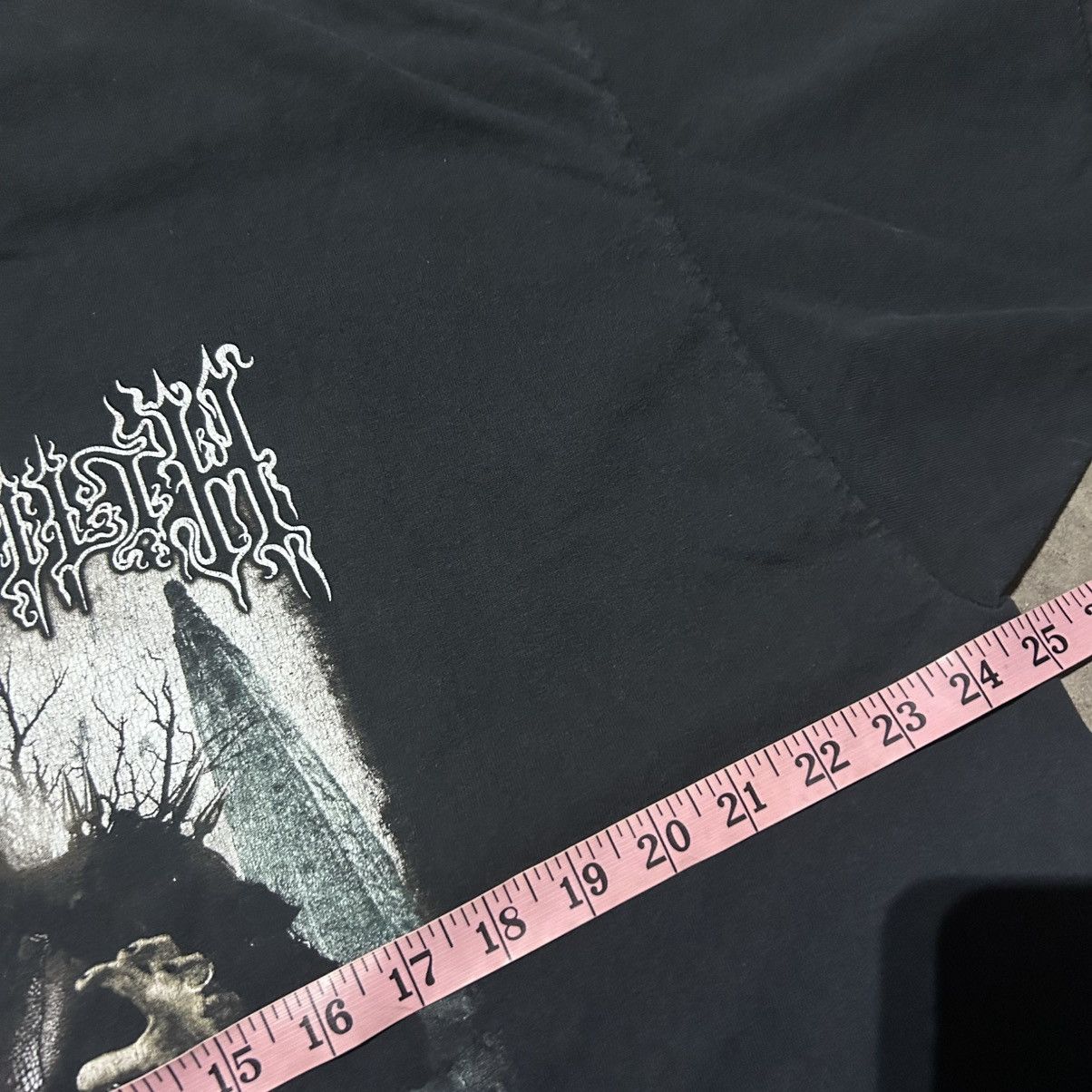 Band Tees Cradle of filth crop top tee shirt Size US XL / EU 56 / 4 - 6 Thumbnail