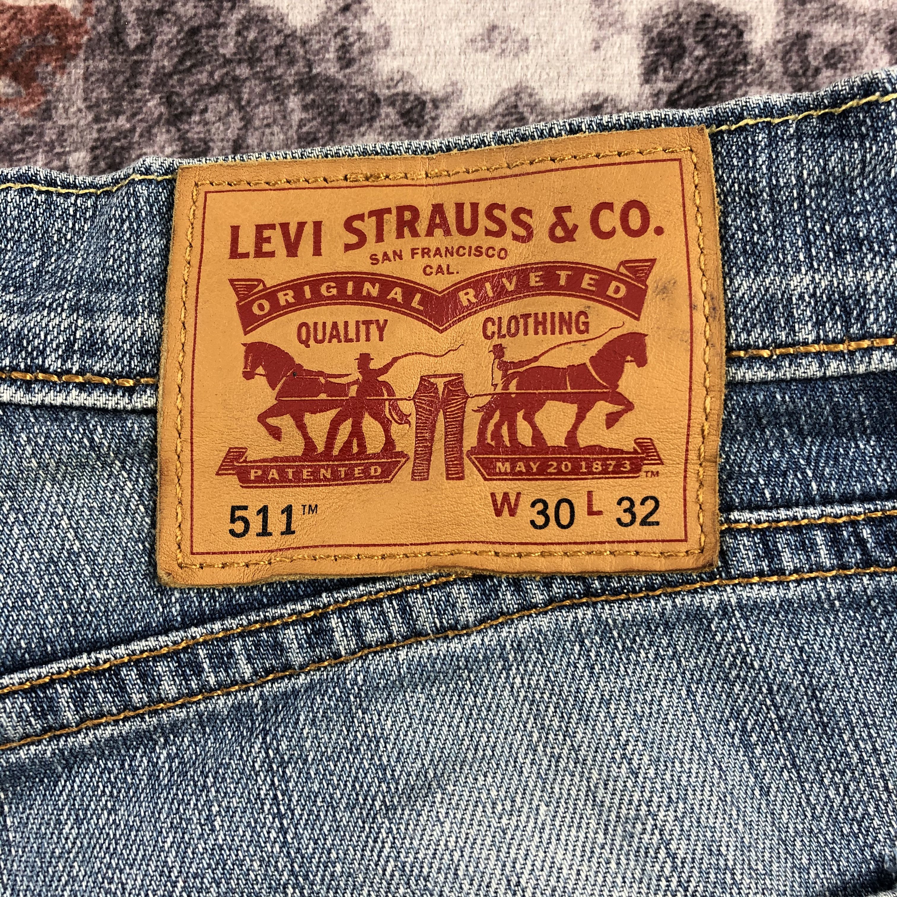 Levi's × Vintage Vintage Blue Wash Levis 511 Jeans-JM2750 Size US 31 - 6 Thumbnail