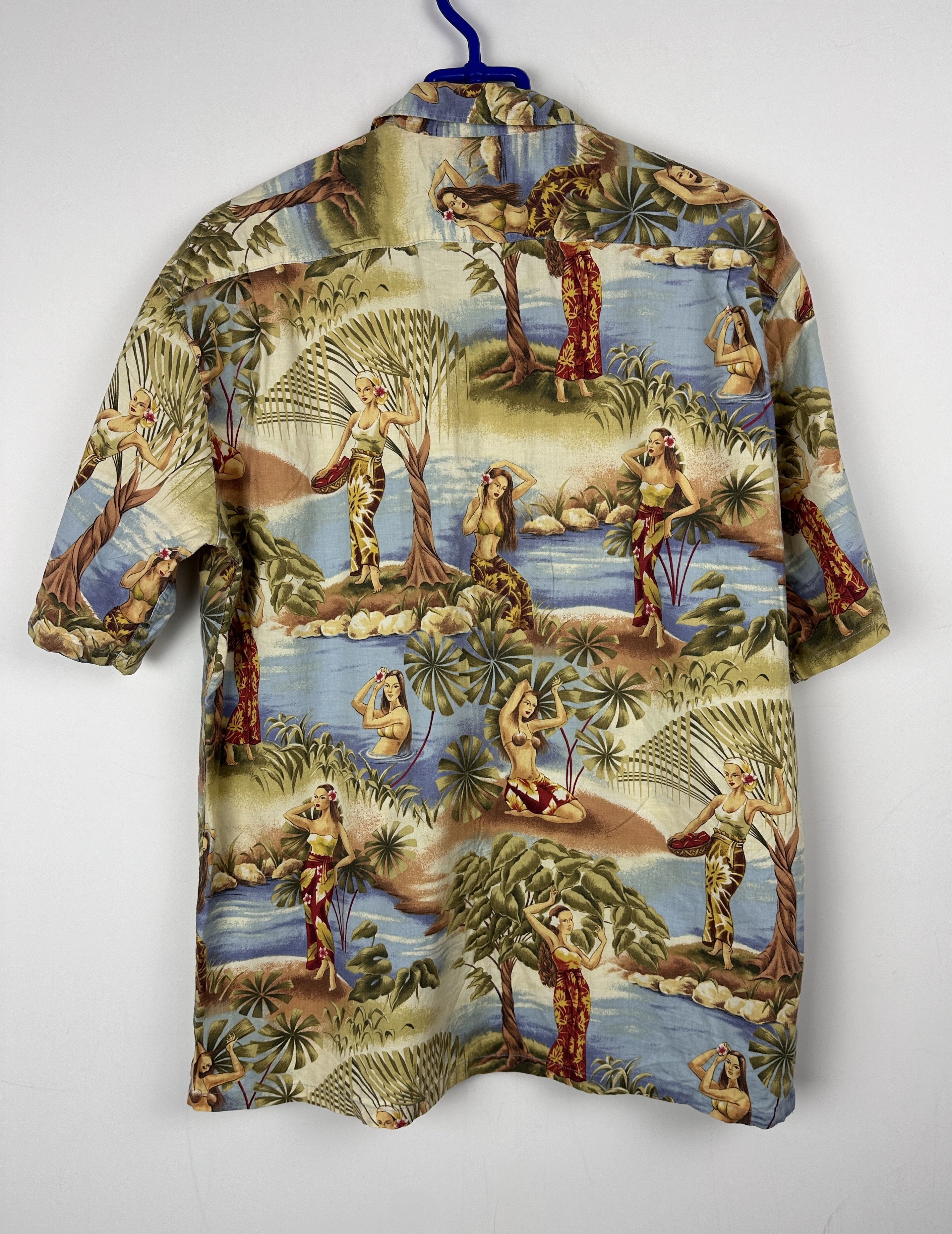 Vintage RARE vintage hawaiian shirt retro 90s 80s miami vibe Size US L / EU 52-54 / 3 - 5 Thumbnail