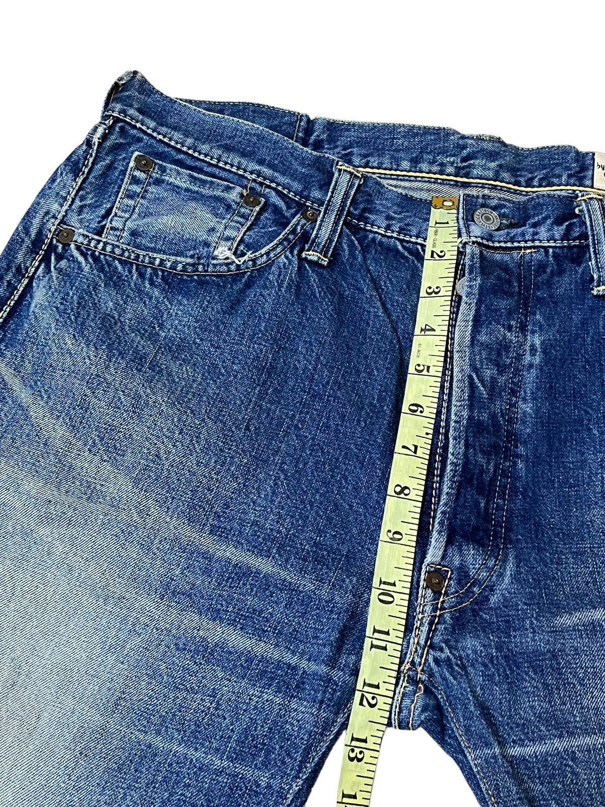 Evisu SICK🔥VINTAGE EVISU PARIS SIOTANI BROTHERS SELVEDGE JEANS Size US 36 / EU 52 - 18 Thumbnail