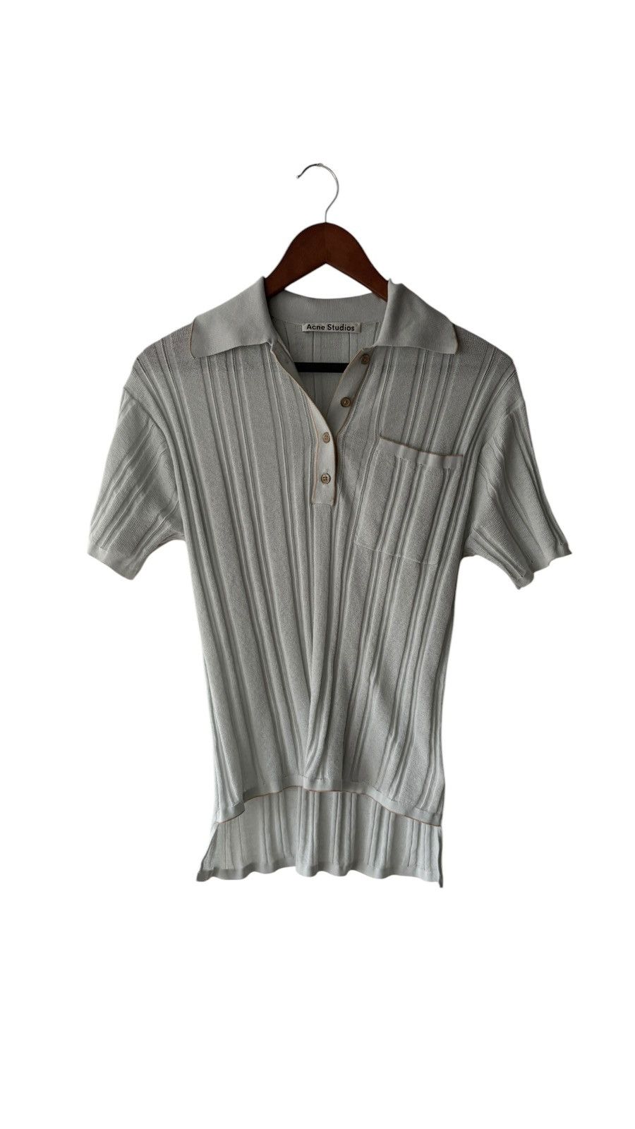 Acne Studios Acne studios pleated collared shirt Size XS / US 0-2 / IT 36-38 - 1 Thumbnail