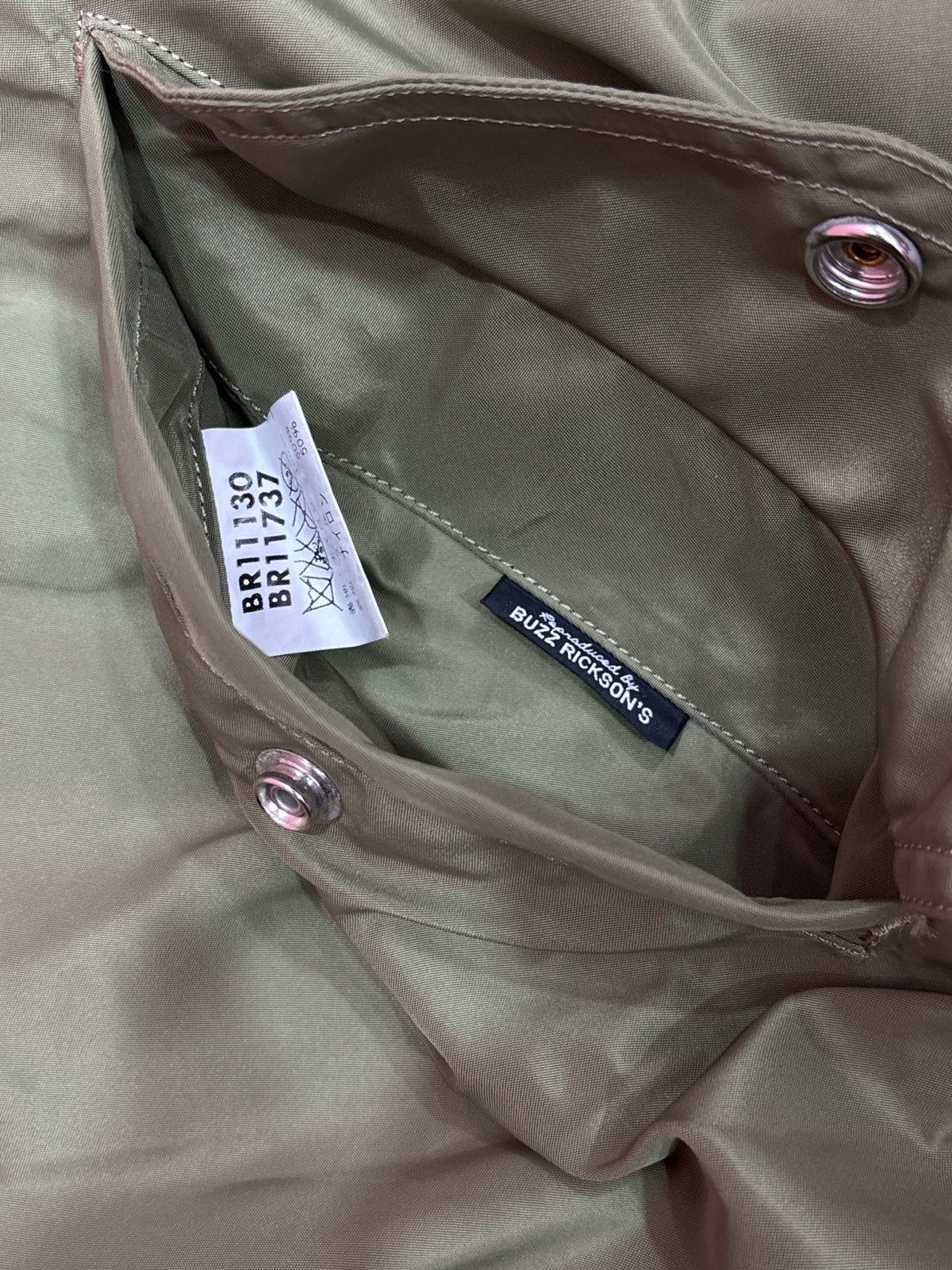 Buzz Rickson's × Toyo Enterprises BUZZ RICKSON'S L-2 Flight Jacket Ma-1 Toyo Enterprise Size US L / EU 52-54 / 3 - 8 Thumbnail
