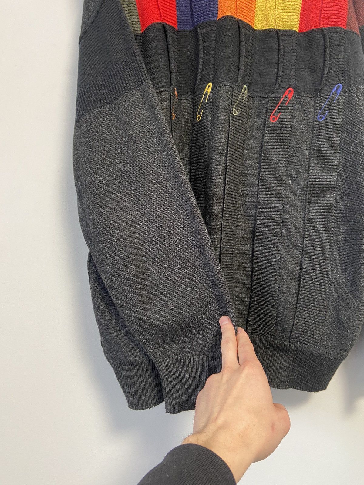 Vintage Carlo Colucci Vintage Sweater 90’s style Size US XL / EU 56 / 4 - 9 Thumbnail
