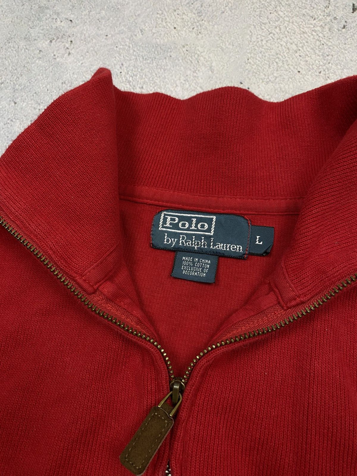 Polo Ralph Lauren Polo Ralph Lauren Bear 1/2 zip sweater golf sweatshirt 90s Size US L / EU 52-54 / 3 - 4 Thumbnail