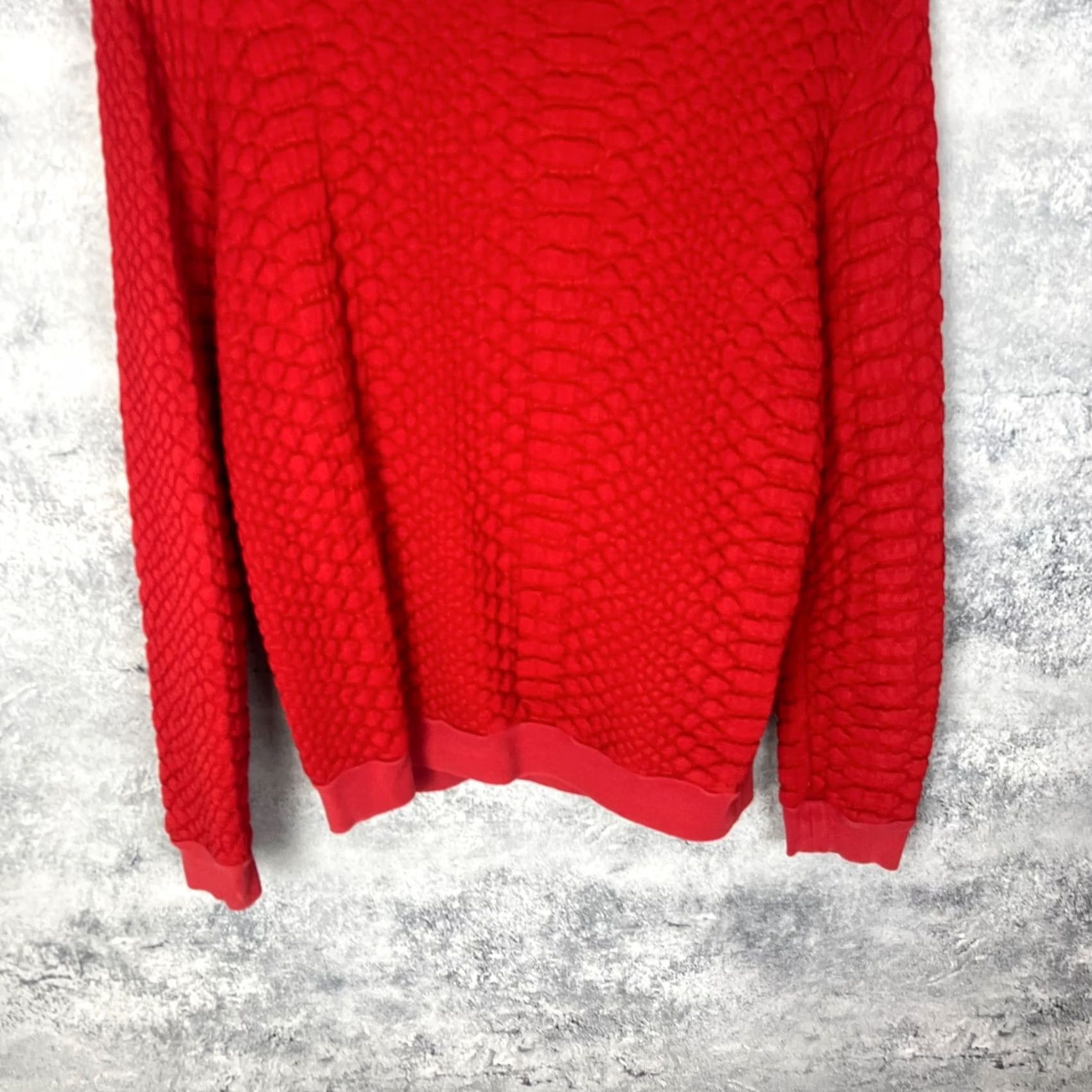 Sandro Sandro Paris Red Sweatshirt Womens Size 2 Pullover Vintage Style Rare Find User-Submitted Condition Used Size XS / US 0-2 / IT 36-38 - 3 Thumbnail