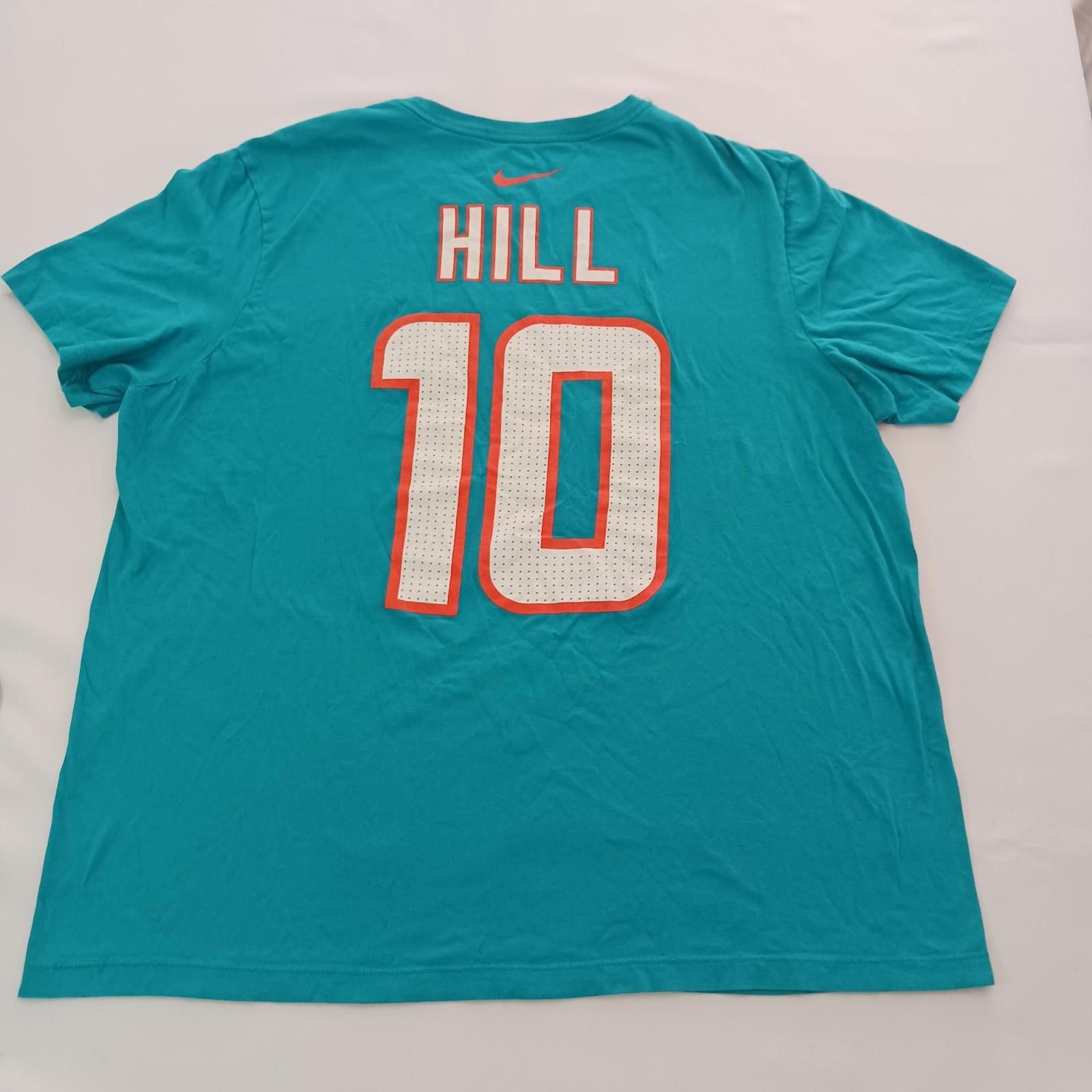 Nike Miami Dolphins T-Shirt Men's XL Green HILL # 17 The Nike Tee Size ONE SIZE - 1 Thumbnail
