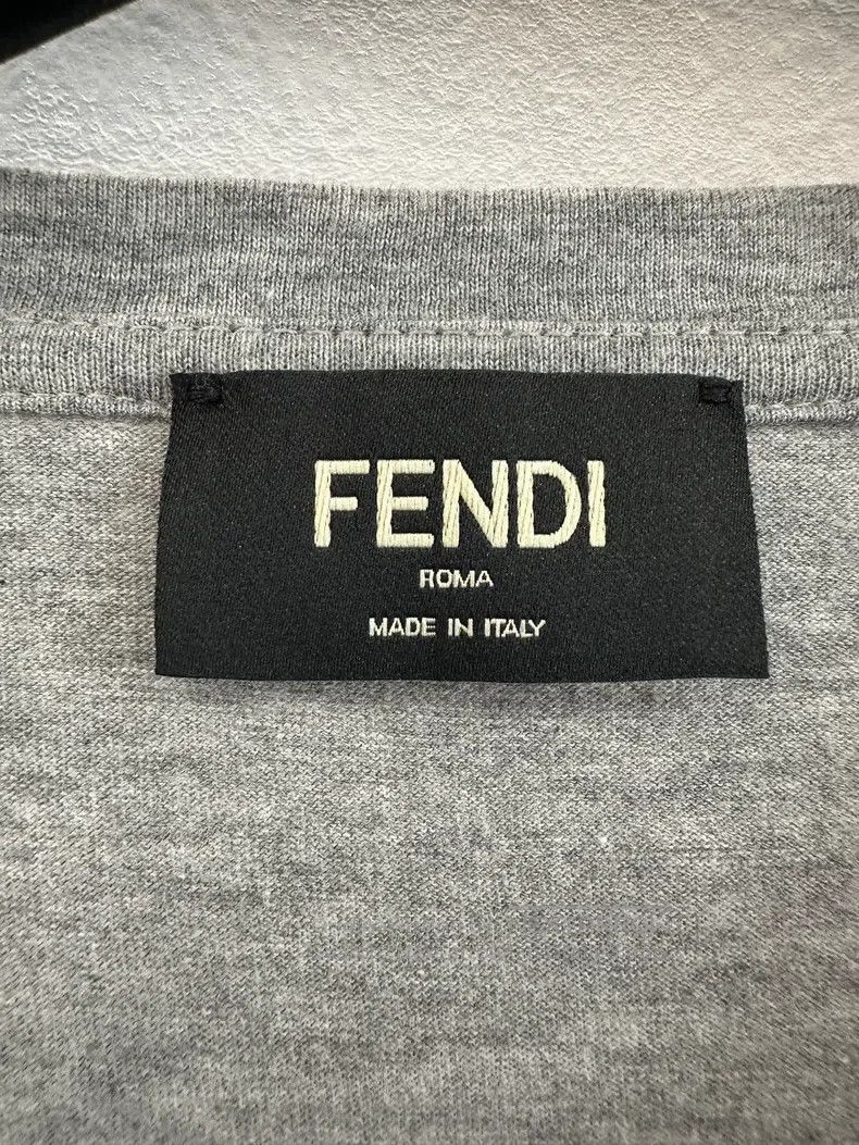 Fendi Fendi Double F large logo with little monster logo leather Size US S / EU 44-46 / 1 - 4 Thumbnail
