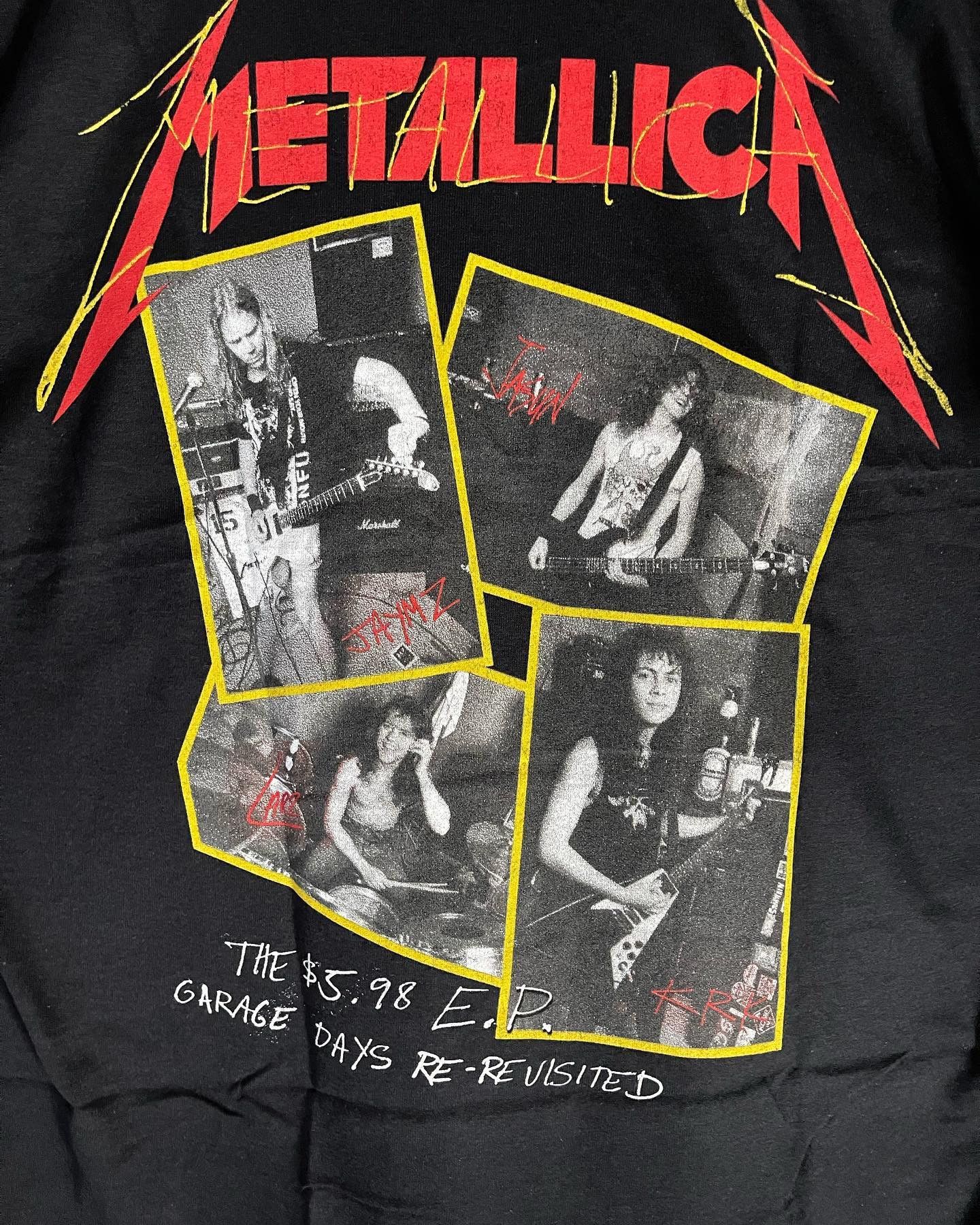 Metallica Garage Days Re-Revisited shirt, Metallica Garage Days